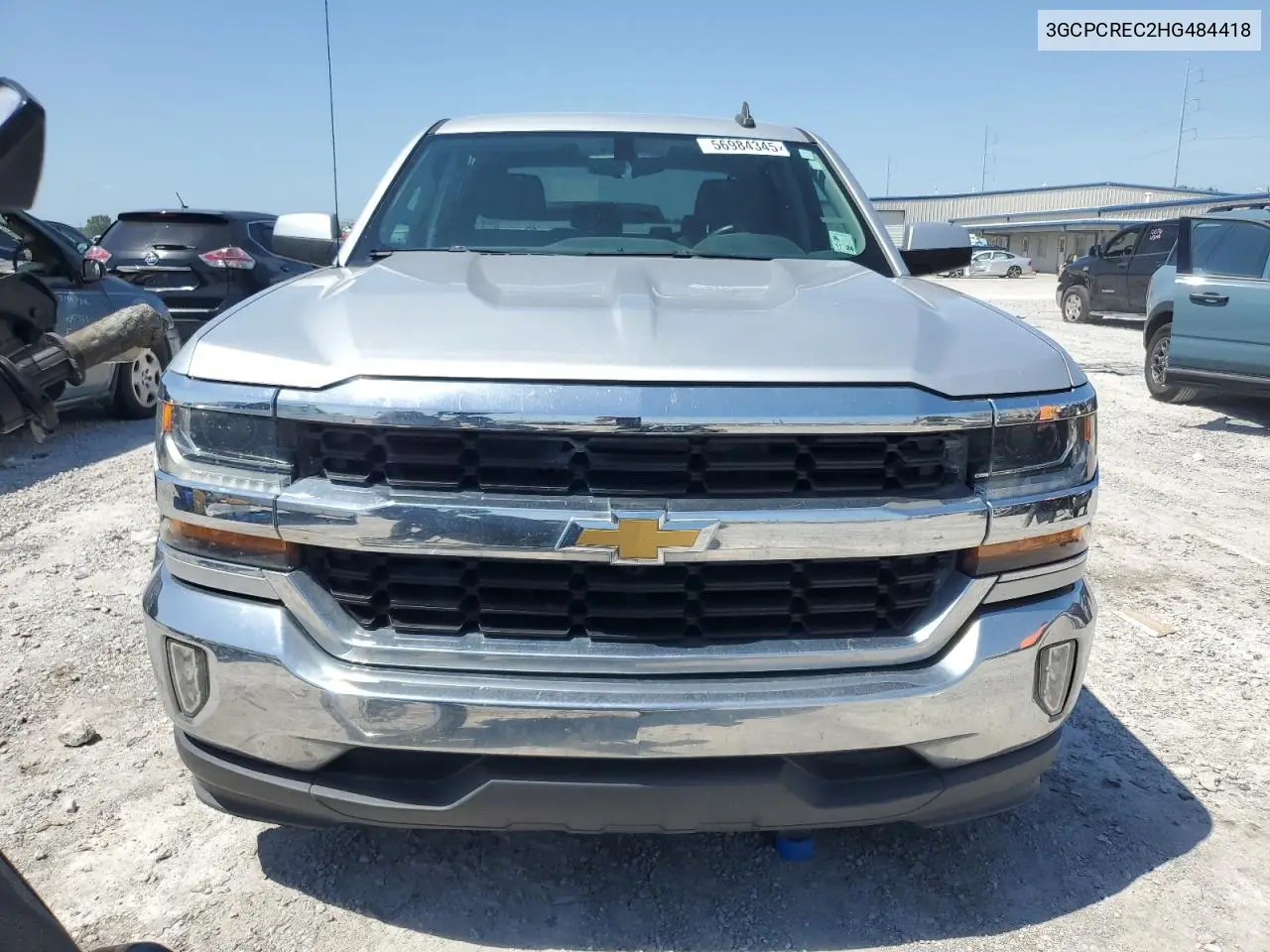 2017 Chevrolet Silverado C1500 Lt VIN: 3GCPCREC2HG484418 Lot: 56984345