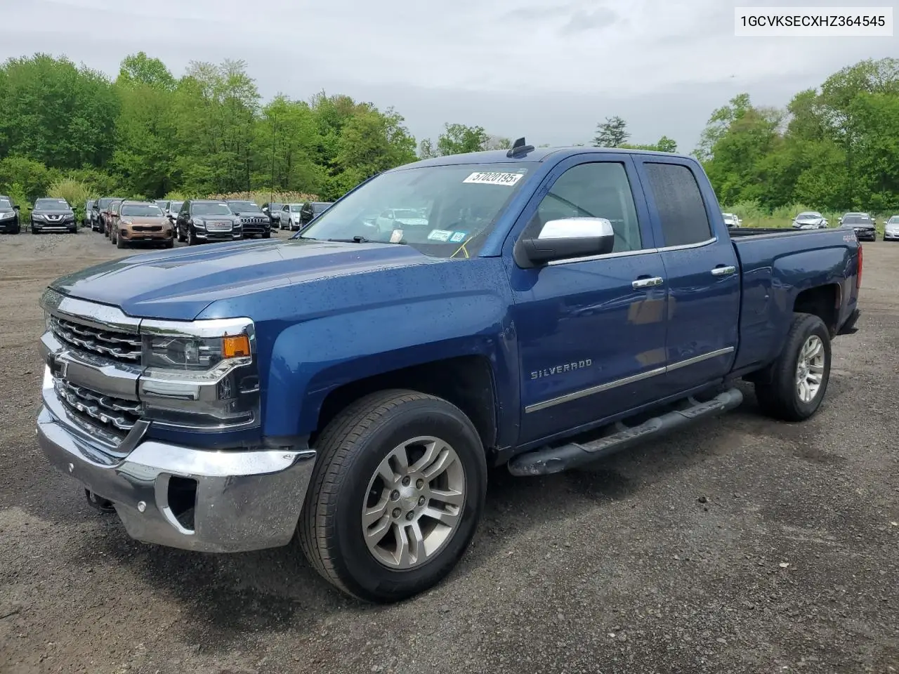2017 Chevrolet Silverado K1500 Ltz VIN: 1GCVKSECXHZ364545 Lot: 57020195