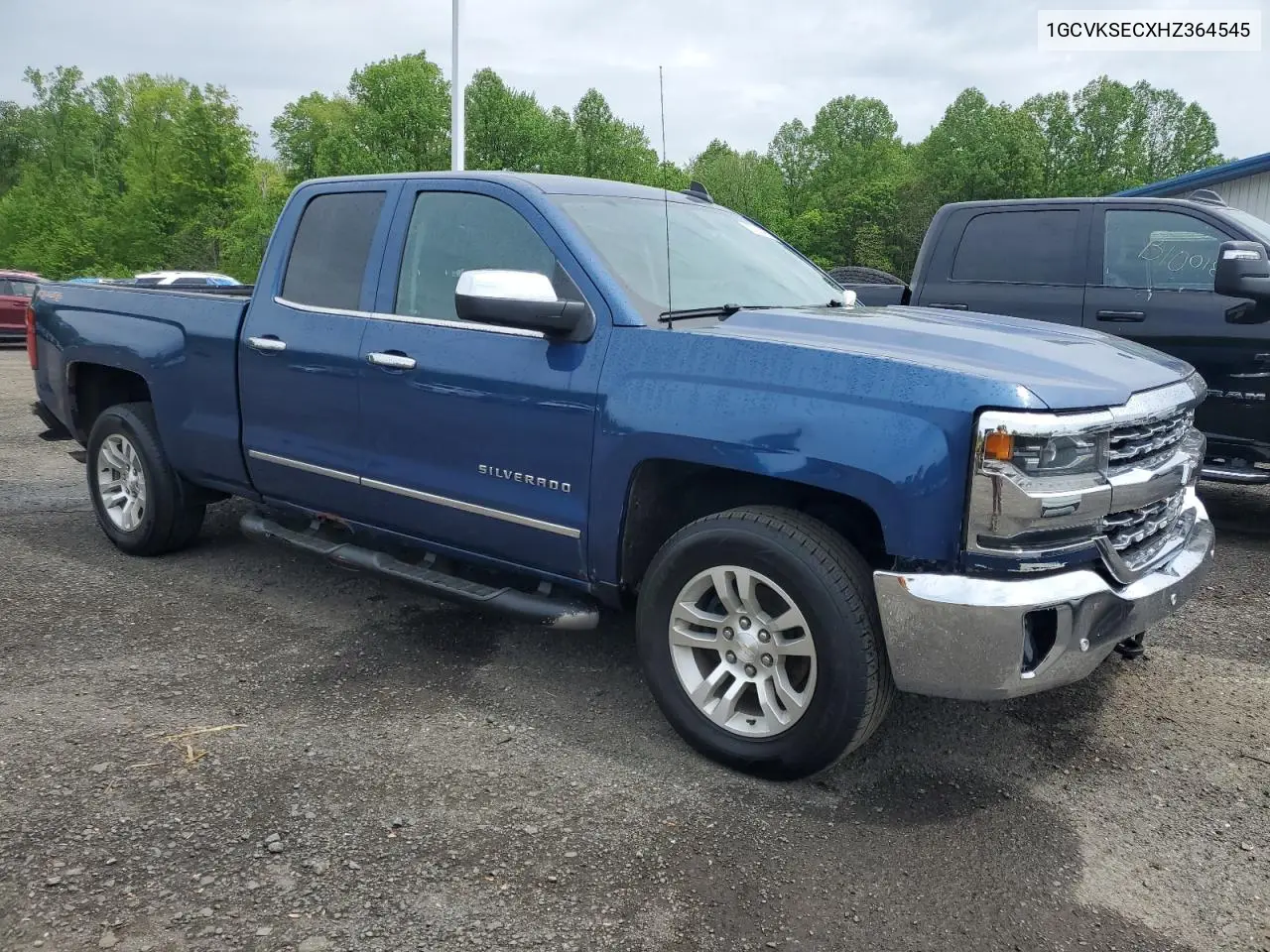 2017 Chevrolet Silverado K1500 Ltz VIN: 1GCVKSECXHZ364545 Lot: 57020195