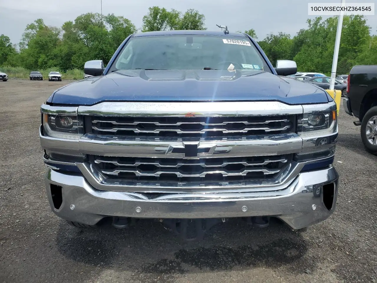2017 Chevrolet Silverado K1500 Ltz VIN: 1GCVKSECXHZ364545 Lot: 57020195