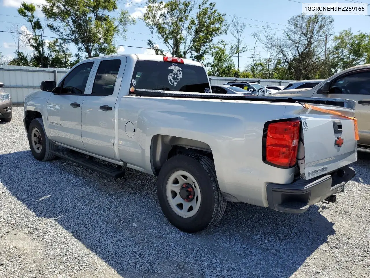 2017 Chevrolet Silverado C1500 VIN: 1GCRCNEH9HZ259166 Lot: 57041435