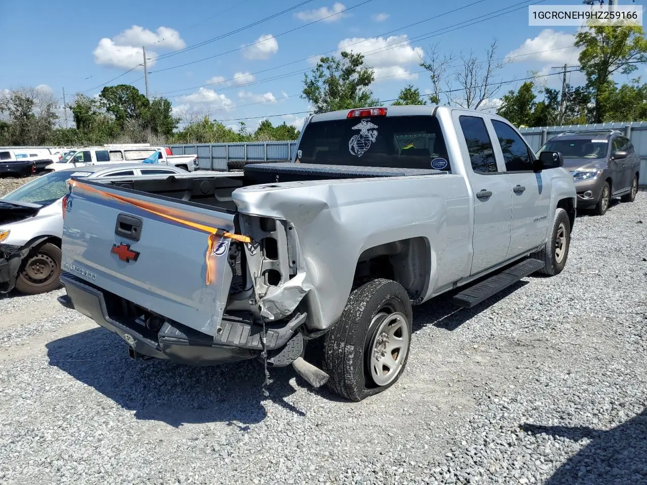 2017 Chevrolet Silverado C1500 VIN: 1GCRCNEH9HZ259166 Lot: 57041435