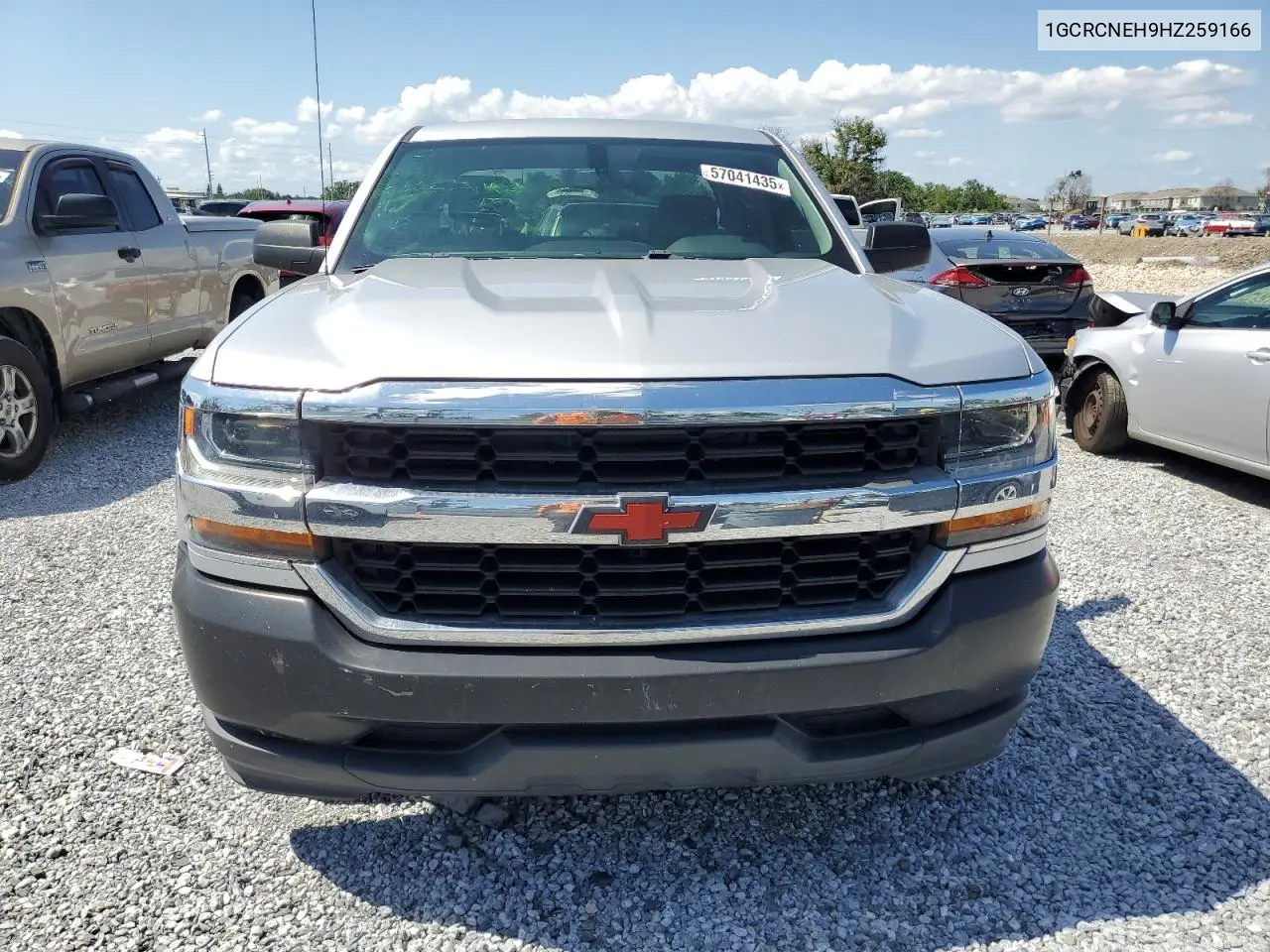 2017 Chevrolet Silverado C1500 VIN: 1GCRCNEH9HZ259166 Lot: 57041435