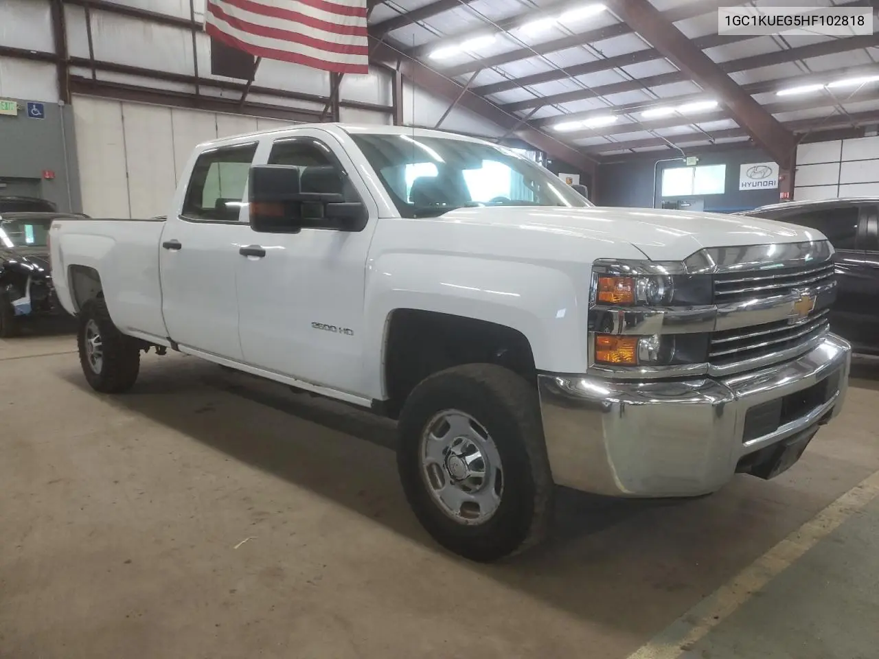 2017 Chevrolet Silverado K2500 Heavy Duty VIN: 1GC1KUEG5HF102818 Lot: 57148435