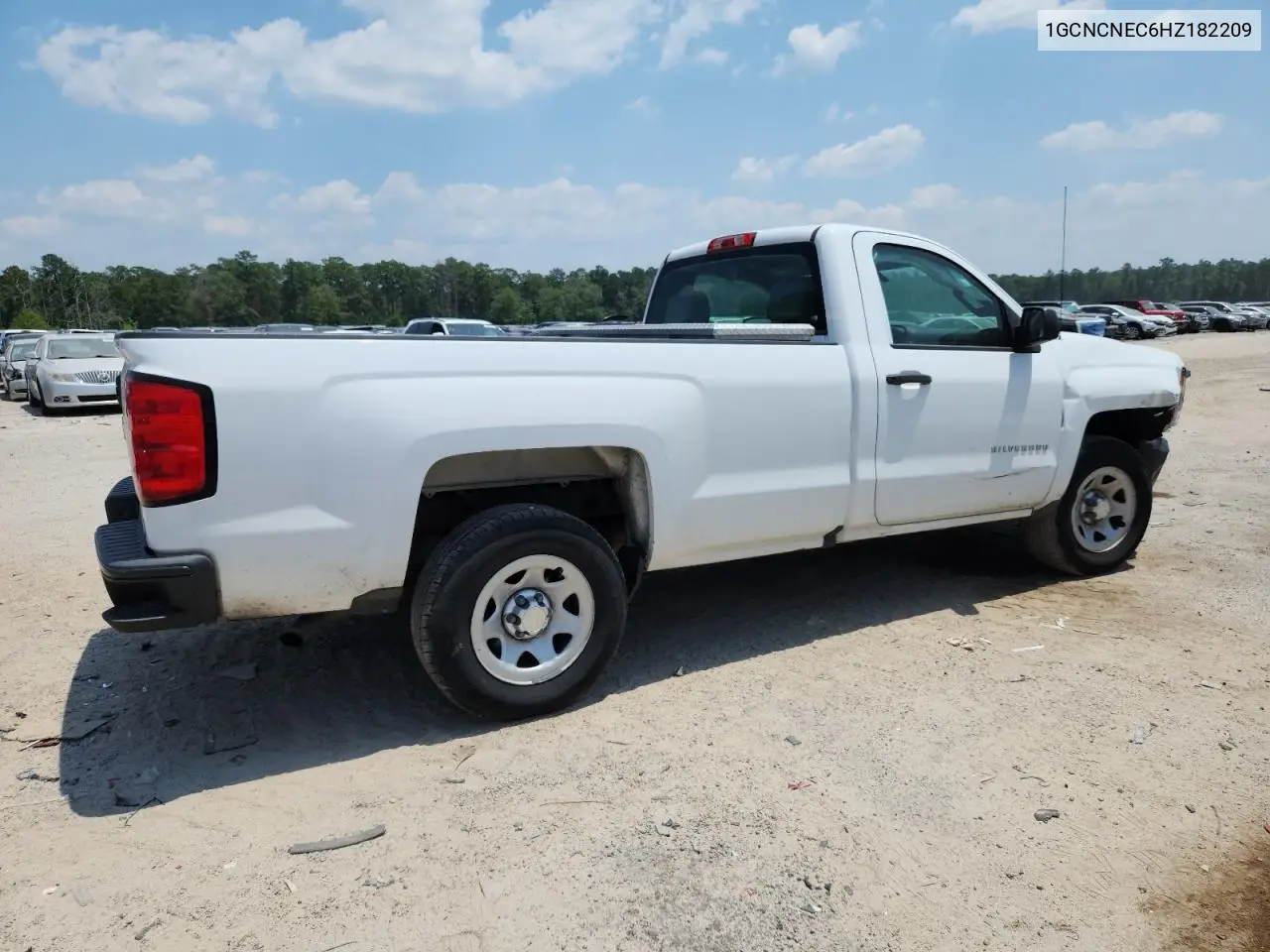 2017 Chevrolet Silverado C1500 VIN: 1GCNCNEC6HZ182209 Lot: 60682135