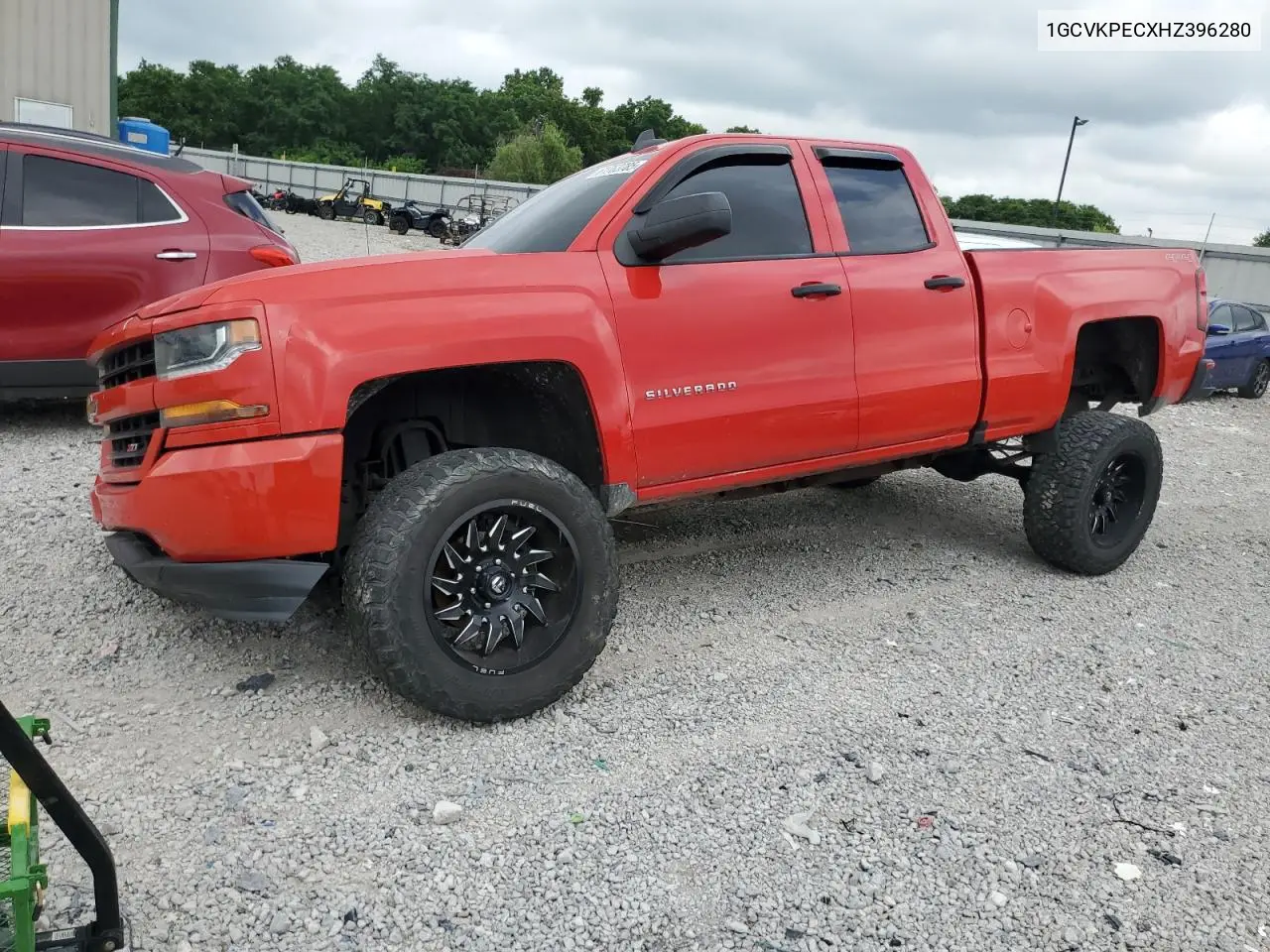 2017 Chevrolet Silverado K1500 Custom VIN: 1GCVKPECXHZ396280 Lot: 61763785