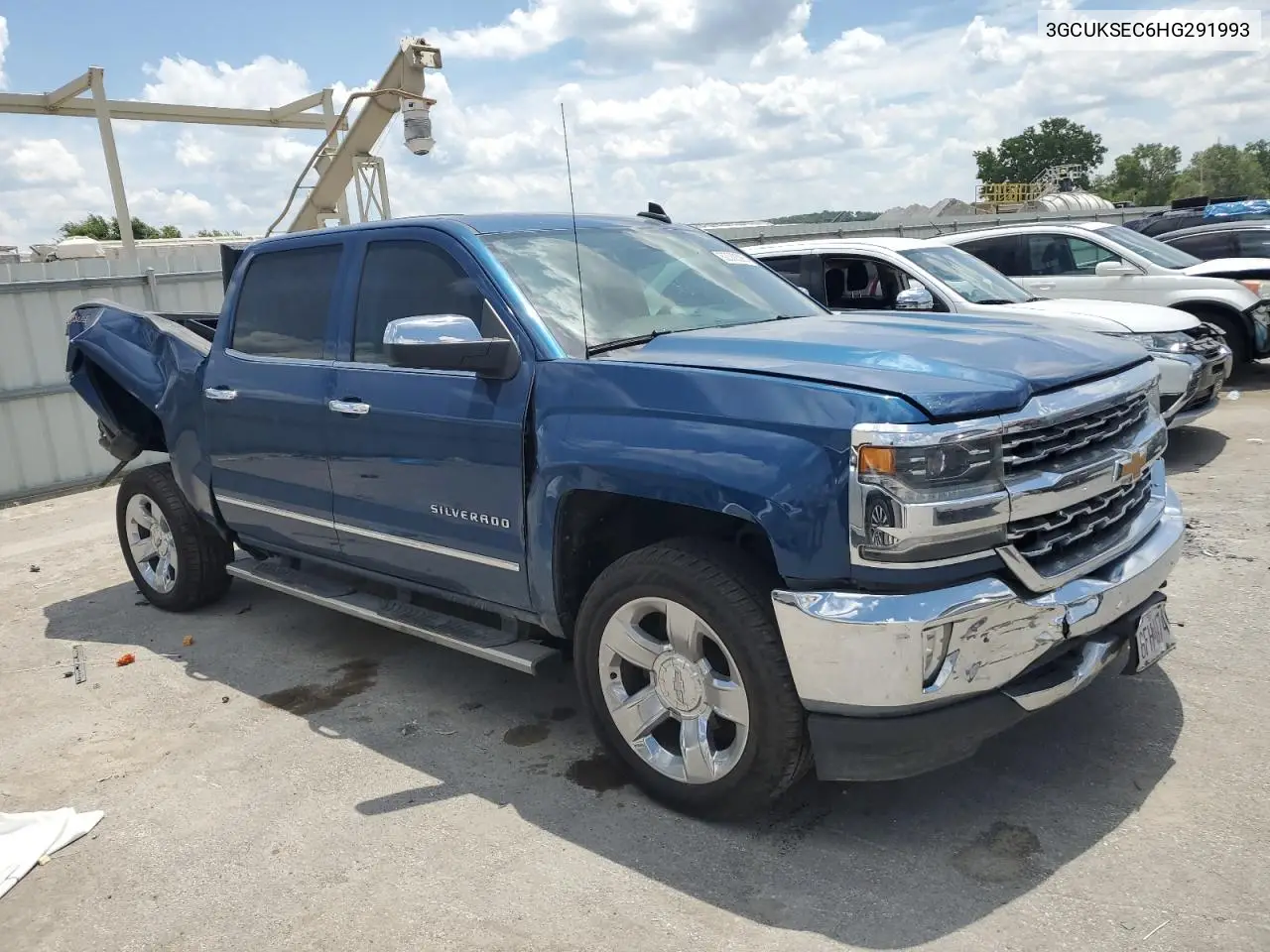 2017 Chevrolet Silverado K1500 Ltz VIN: 3GCUKSEC6HG291993 Lot: 62388385