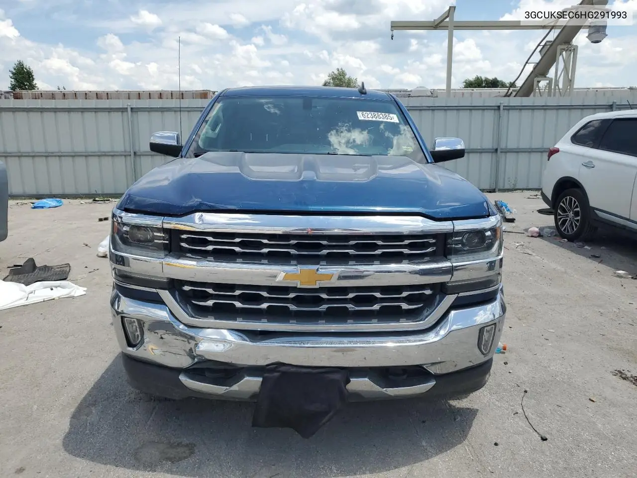 2017 Chevrolet Silverado K1500 Ltz VIN: 3GCUKSEC6HG291993 Lot: 62388385