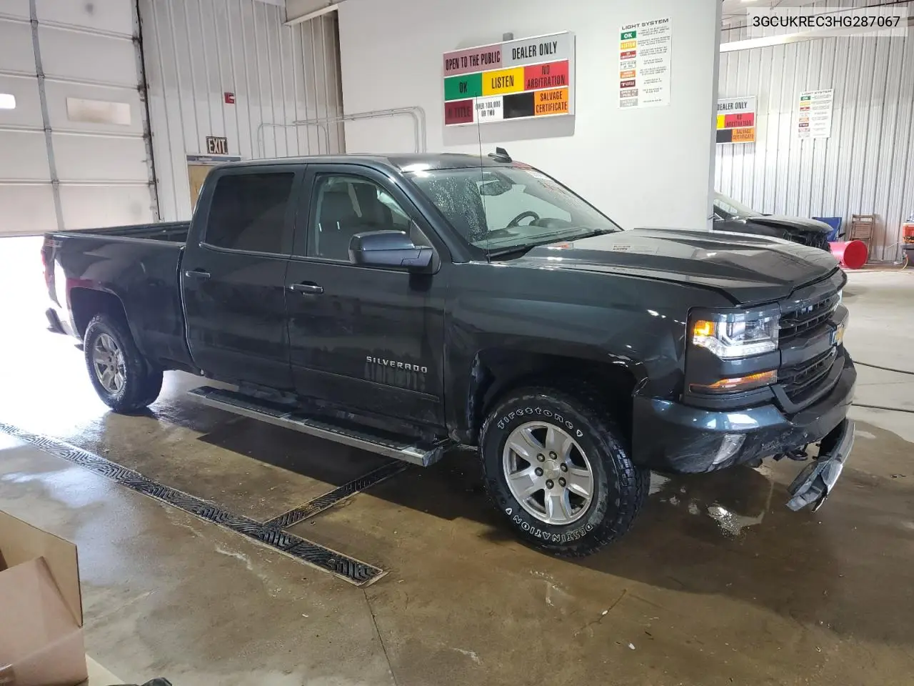 2017 Chevrolet Silverado K1500 Lt VIN: 3GCUKREC3HG287067 Lot: 62669135