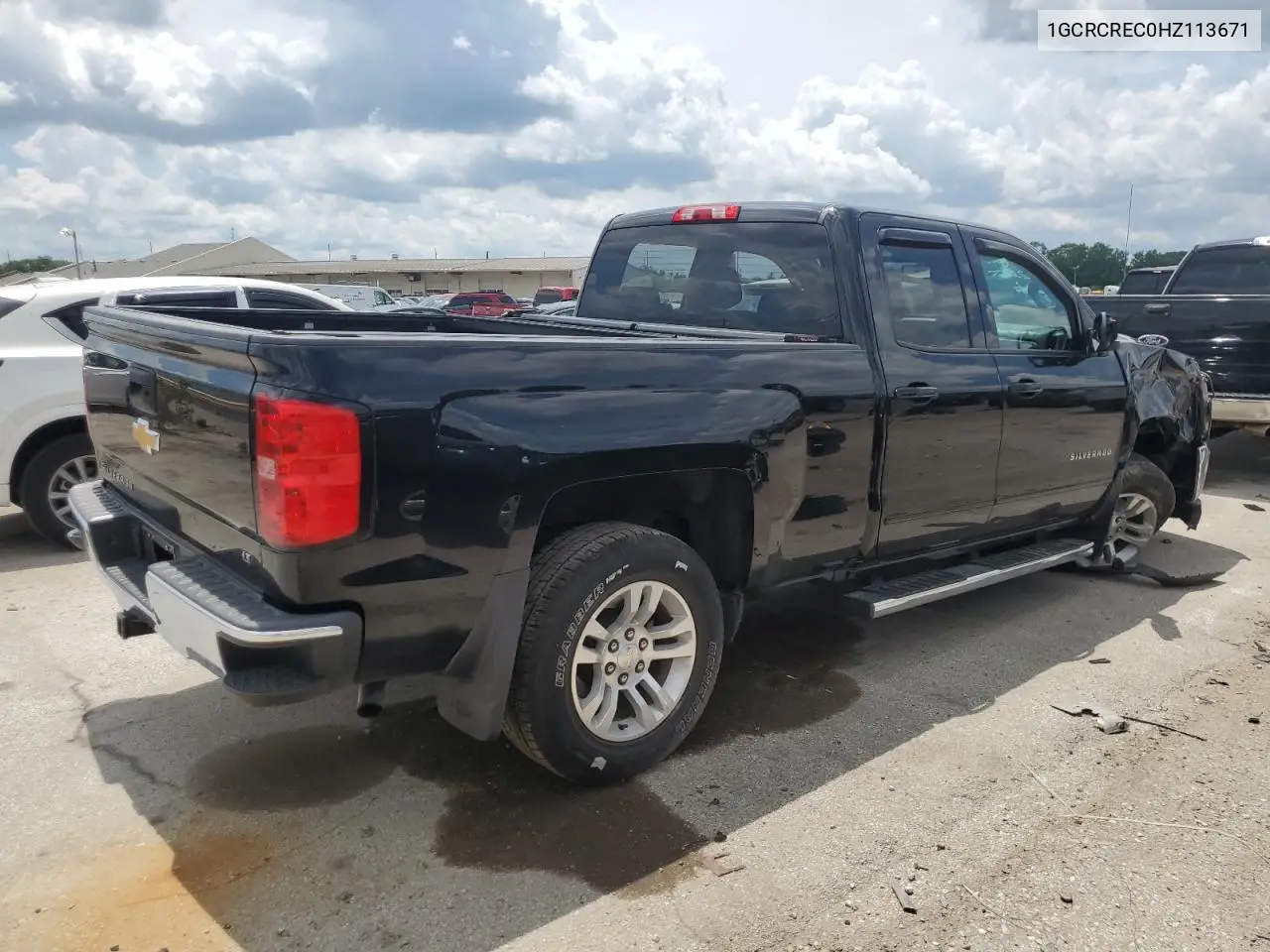 2017 Chevrolet Silverado C1500 Lt VIN: 1GCRCREC0HZ113671 Lot: 62729465