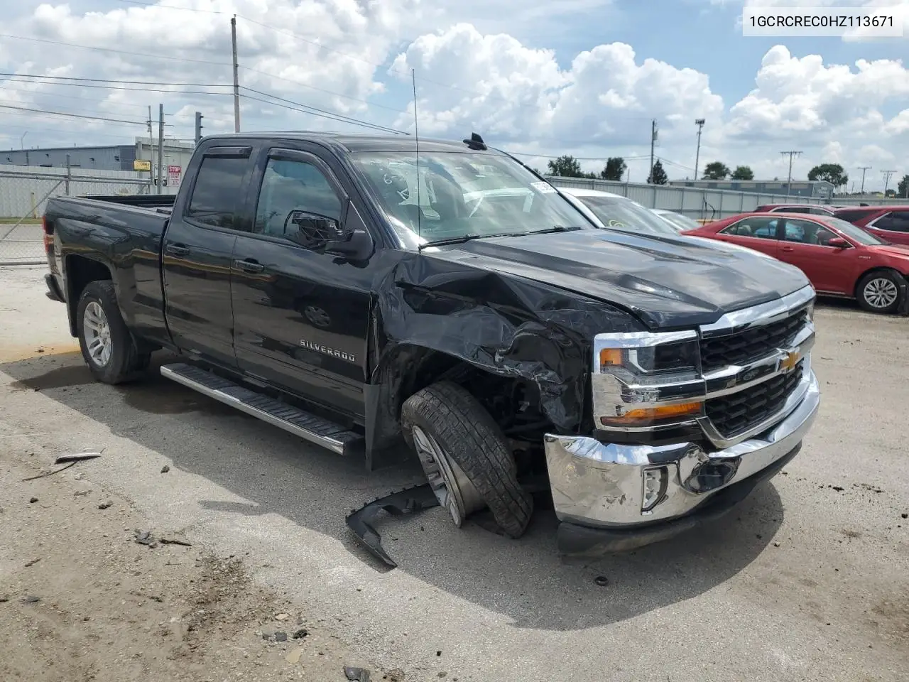 2017 Chevrolet Silverado C1500 Lt VIN: 1GCRCREC0HZ113671 Lot: 62729465