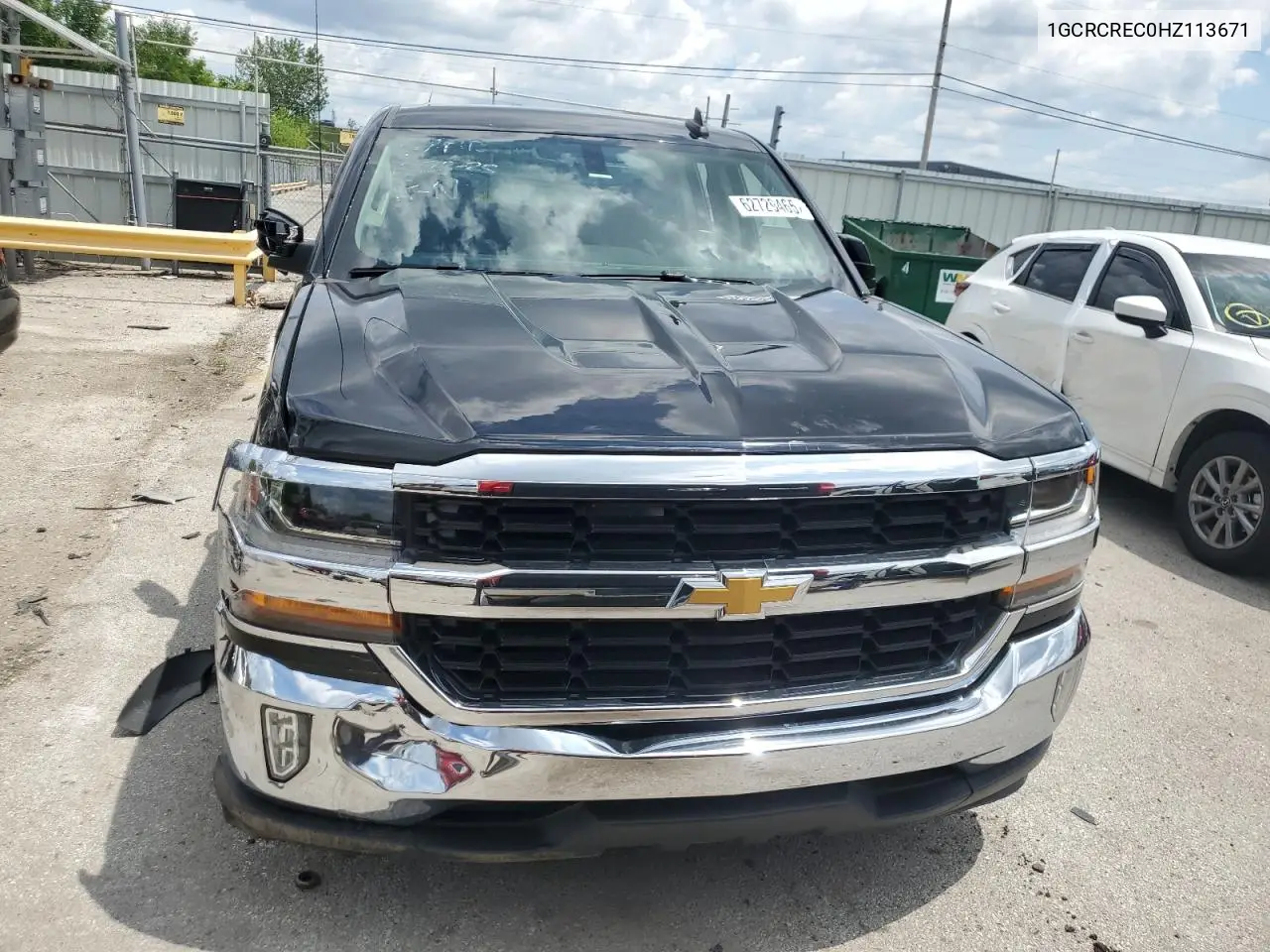 2017 Chevrolet Silverado C1500 Lt VIN: 1GCRCREC0HZ113671 Lot: 62729465