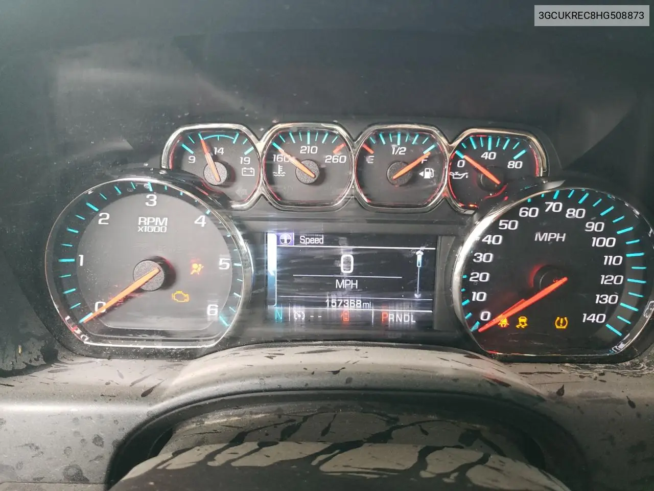 2017 Chevrolet Silverado K1500 Lt VIN: 3GCUKREC8HG508873 Lot: 62741385
