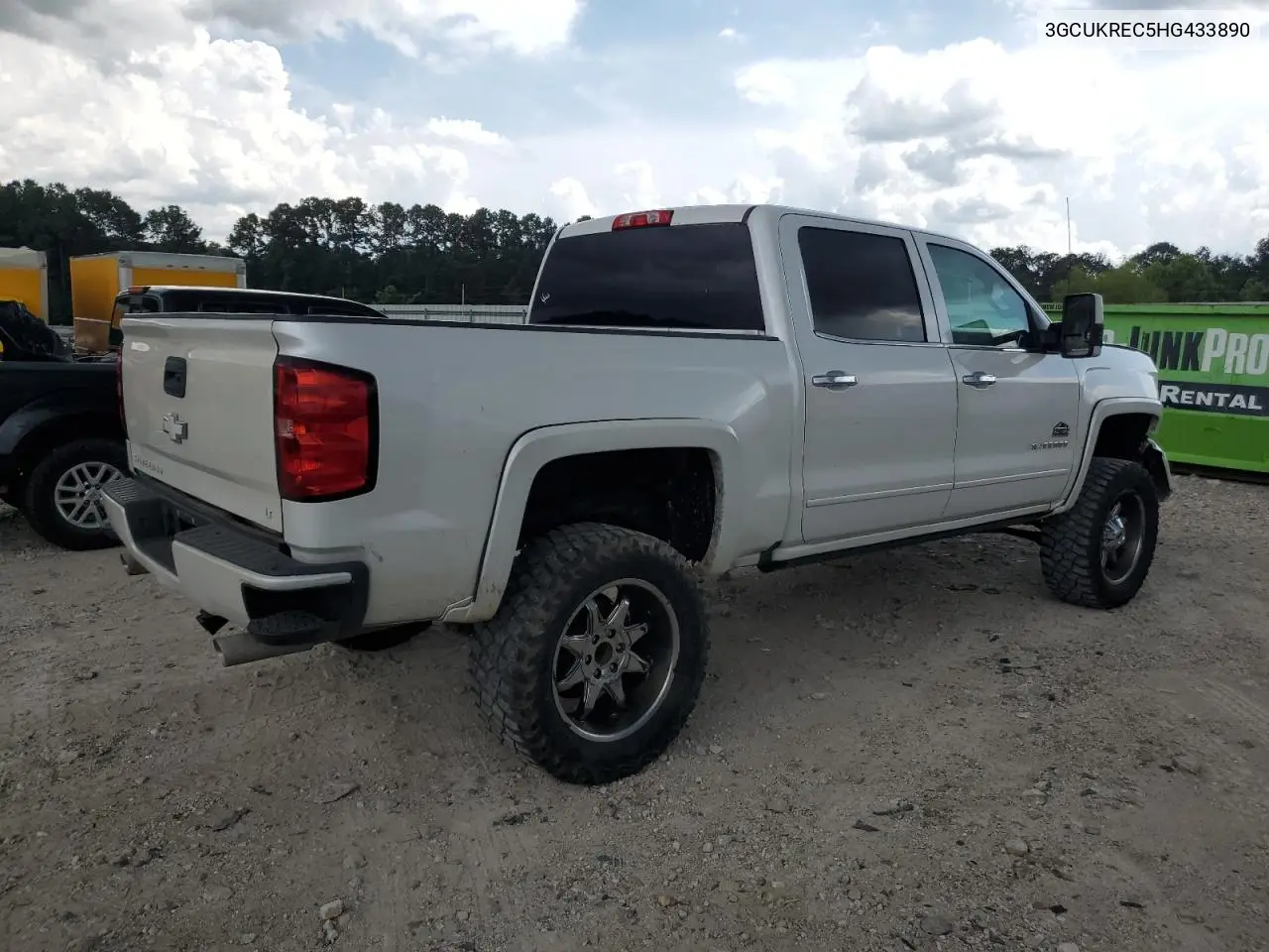 2017 Chevrolet Silverado K1500 Lt VIN: 3GCUKREC5HG433890 Lot: 62858375