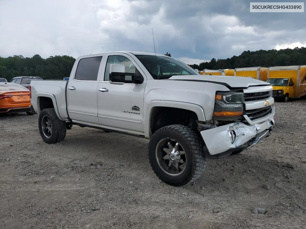 2017 Chevrolet Silverado K1500 Lt VIN: 3GCUKREC5HG433890 Lot: 62858375