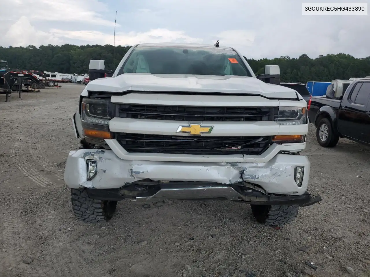 2017 Chevrolet Silverado K1500 Lt VIN: 3GCUKREC5HG433890 Lot: 62858375