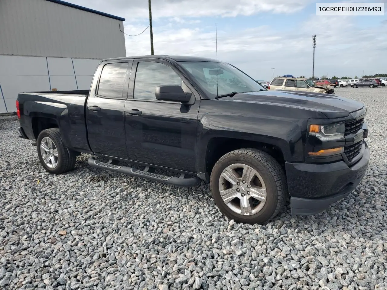 2017 Chevrolet Silverado C1500 Custom VIN: 1GCRCPEH0HZ286493 Lot: 62863695