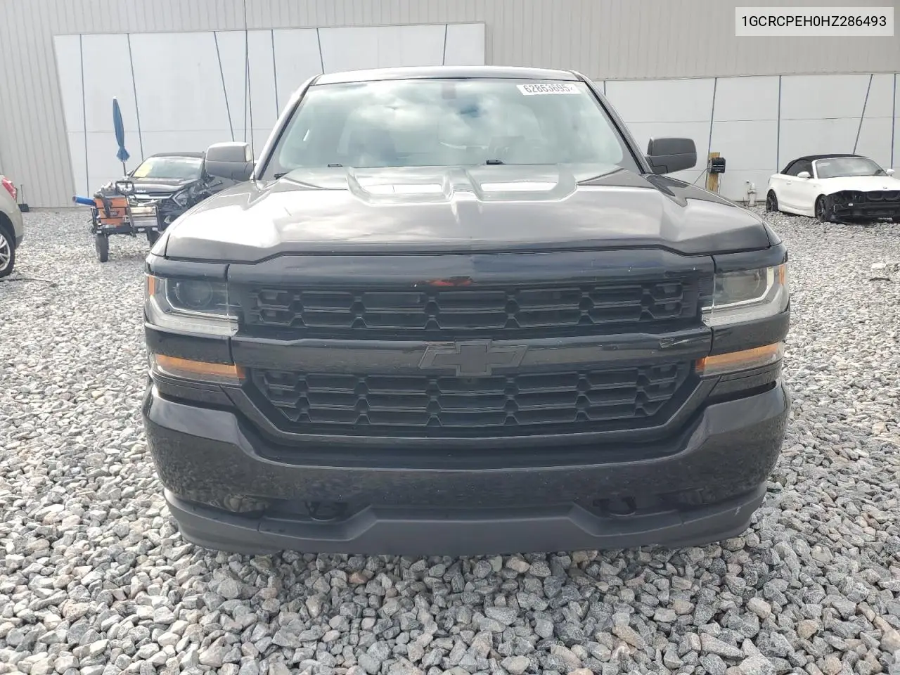 2017 Chevrolet Silverado C1500 Custom VIN: 1GCRCPEH0HZ286493 Lot: 62863695