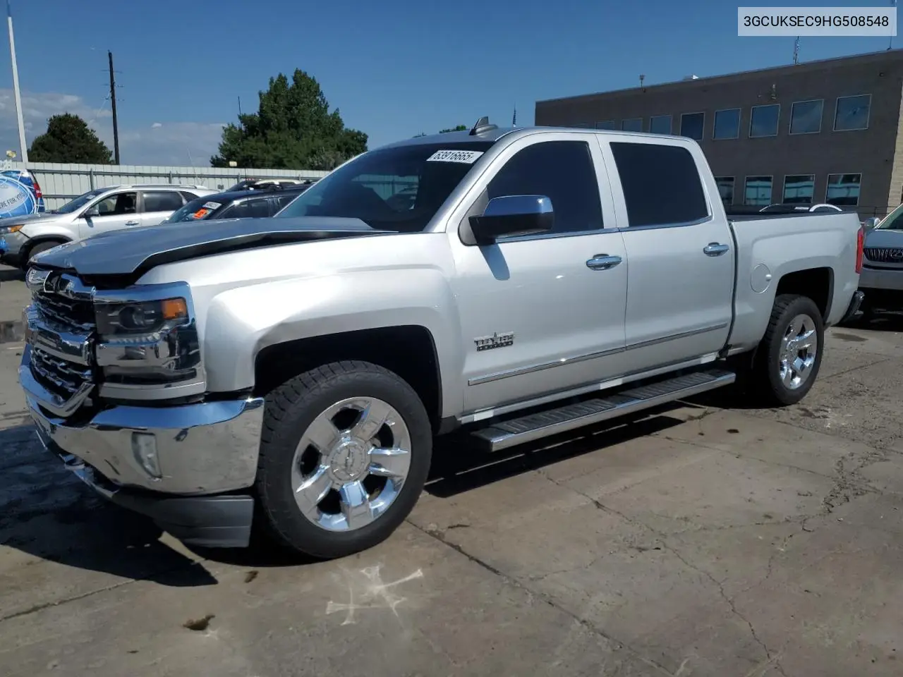 2017 Chevrolet Silverado K1500 Ltz VIN: 3GCUKSEC9HG508548 Lot: 63916665