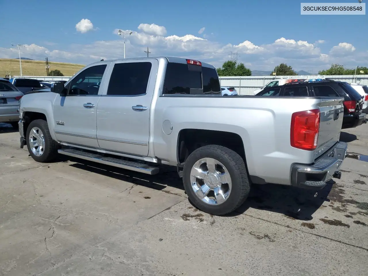 2017 Chevrolet Silverado K1500 Ltz VIN: 3GCUKSEC9HG508548 Lot: 63916665