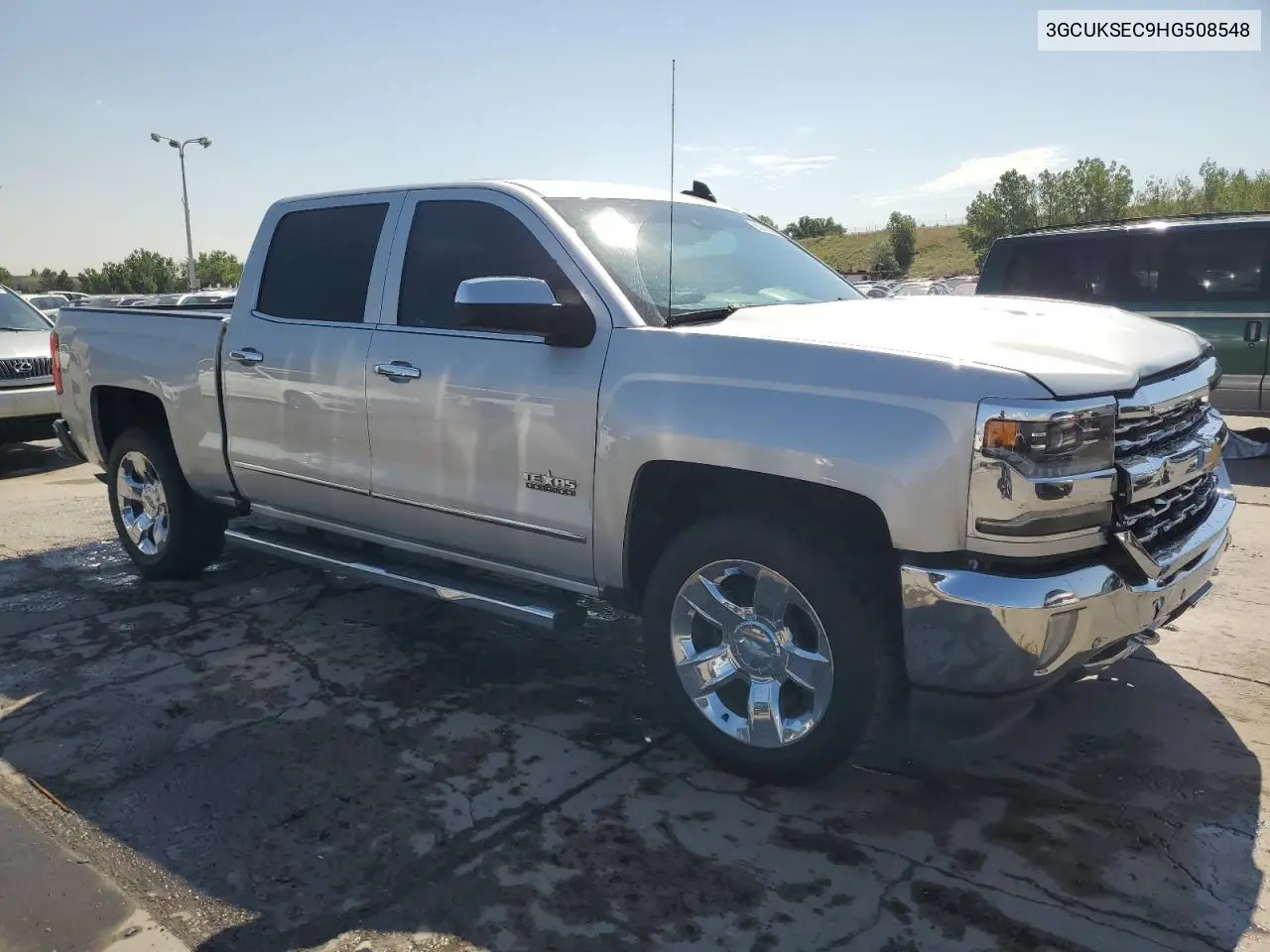 2017 Chevrolet Silverado K1500 Ltz VIN: 3GCUKSEC9HG508548 Lot: 63916665