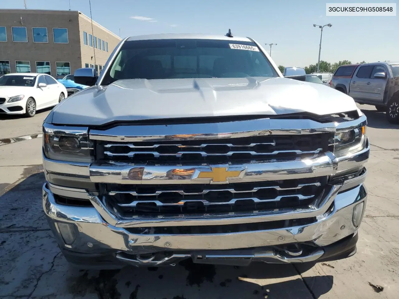 2017 Chevrolet Silverado K1500 Ltz VIN: 3GCUKSEC9HG508548 Lot: 63916665