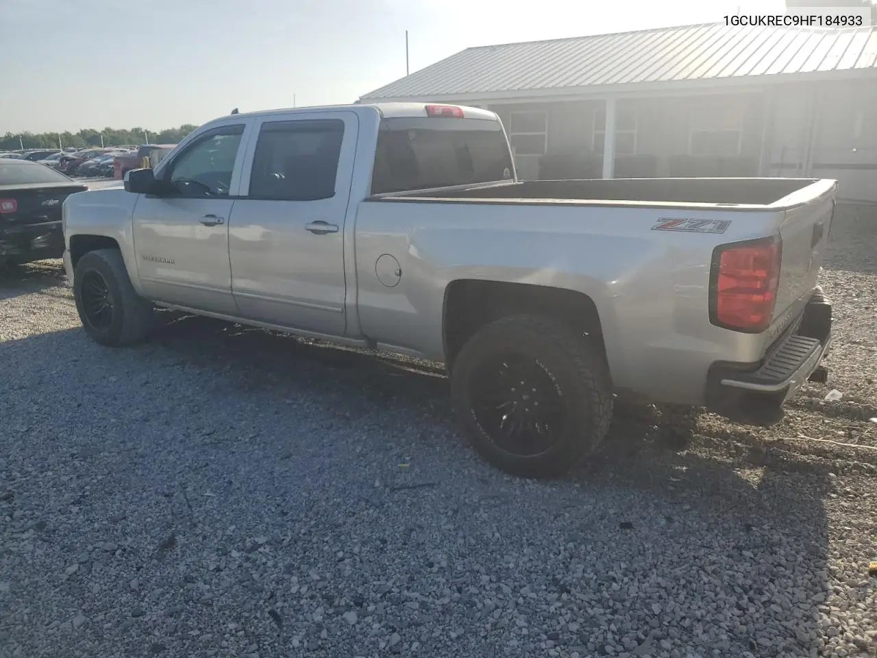 2017 Chevrolet Silverado K1500 Lt VIN: 1GCUKREC9HF184933 Lot: 65531775