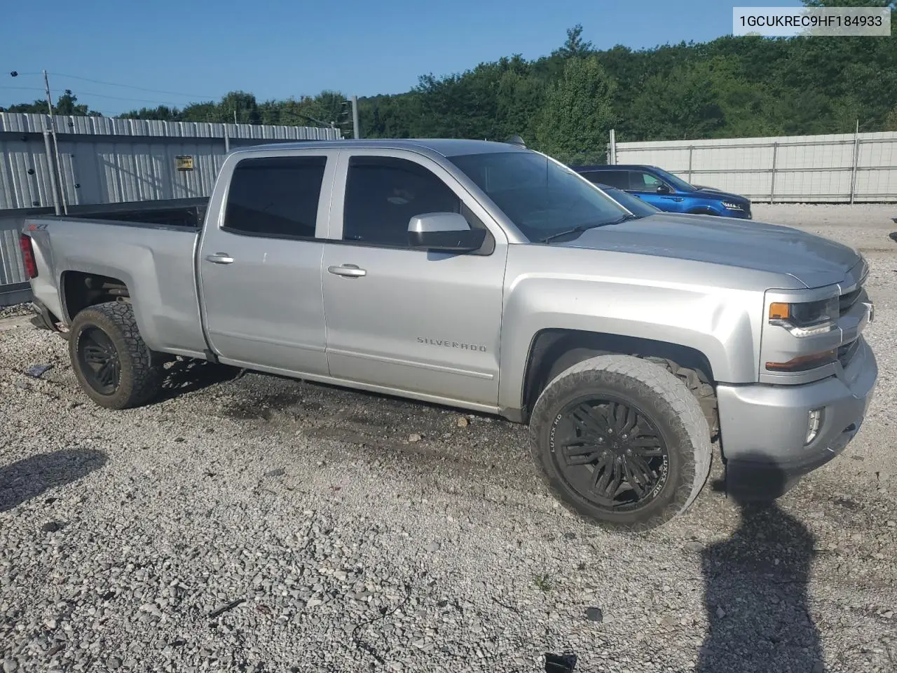 2017 Chevrolet Silverado K1500 Lt VIN: 1GCUKREC9HF184933 Lot: 65531775