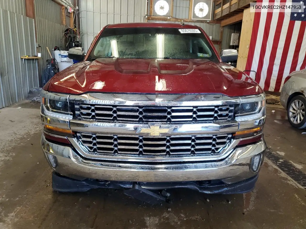 2017 Chevrolet Silverado K1500 Lt VIN: 1GCVKREC2HZ147953 Lot: 65676505