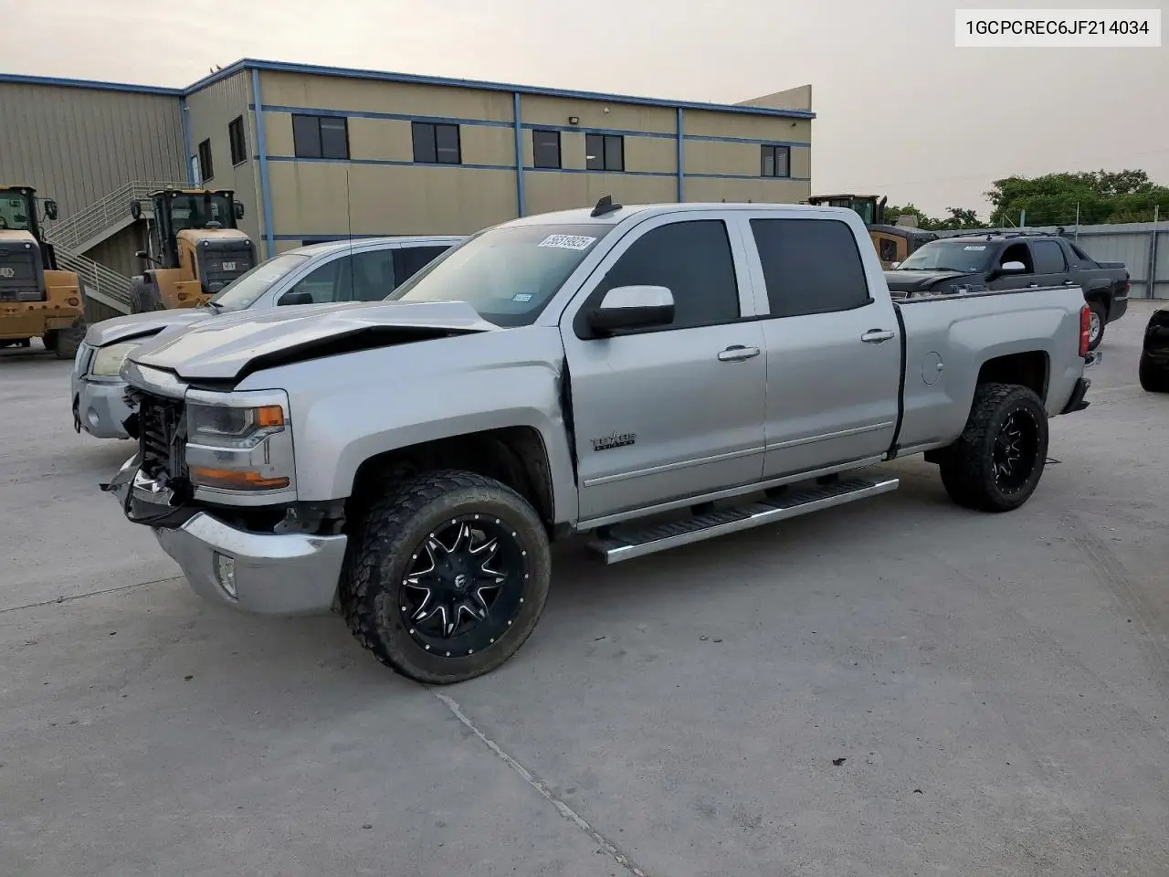2018 Chevrolet Silverado C1500 Lt VIN: 1GCPCREC6JF214034 Lot: 56519925