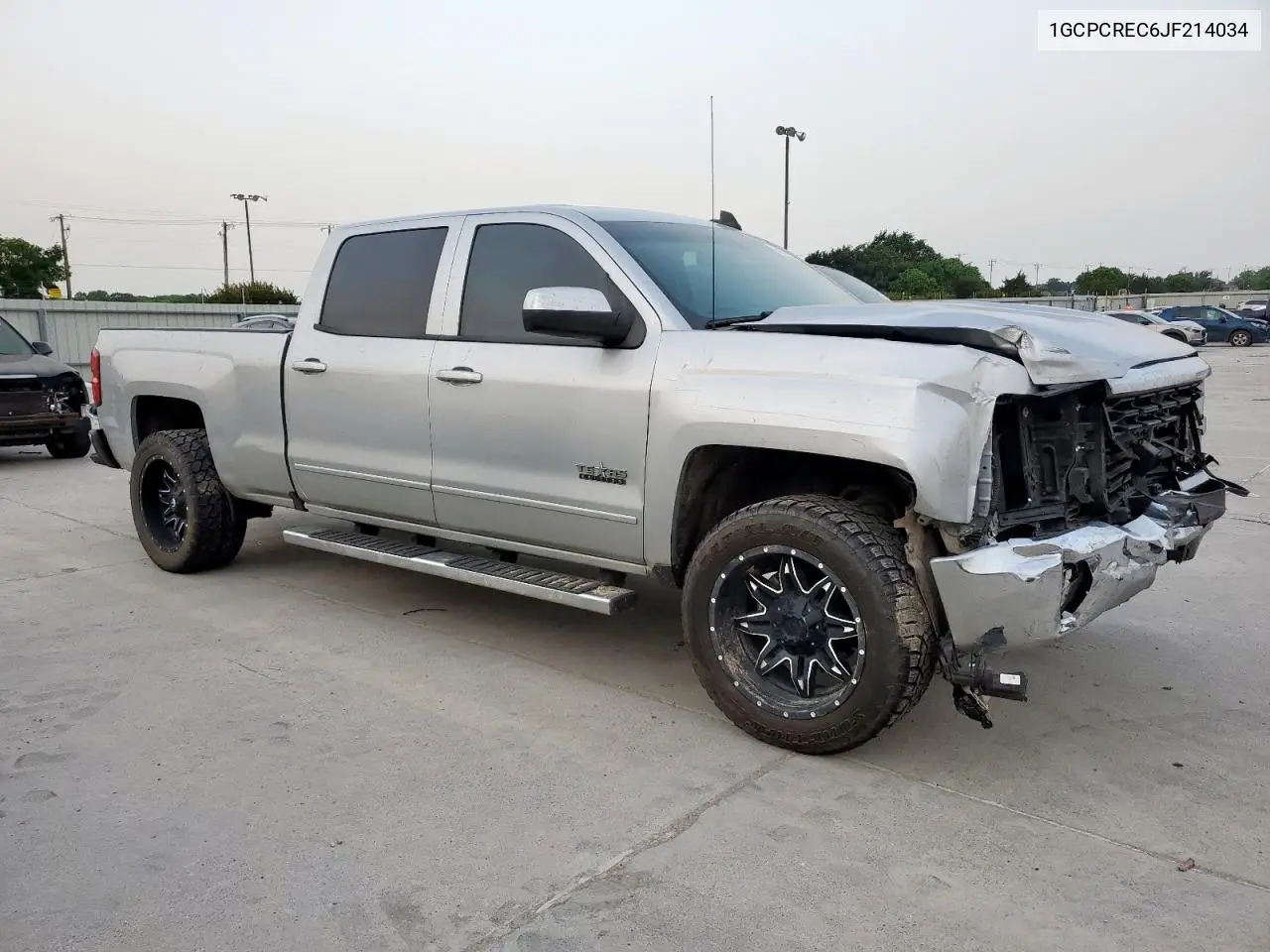 2018 Chevrolet Silverado C1500 Lt VIN: 1GCPCREC6JF214034 Lot: 56519925
