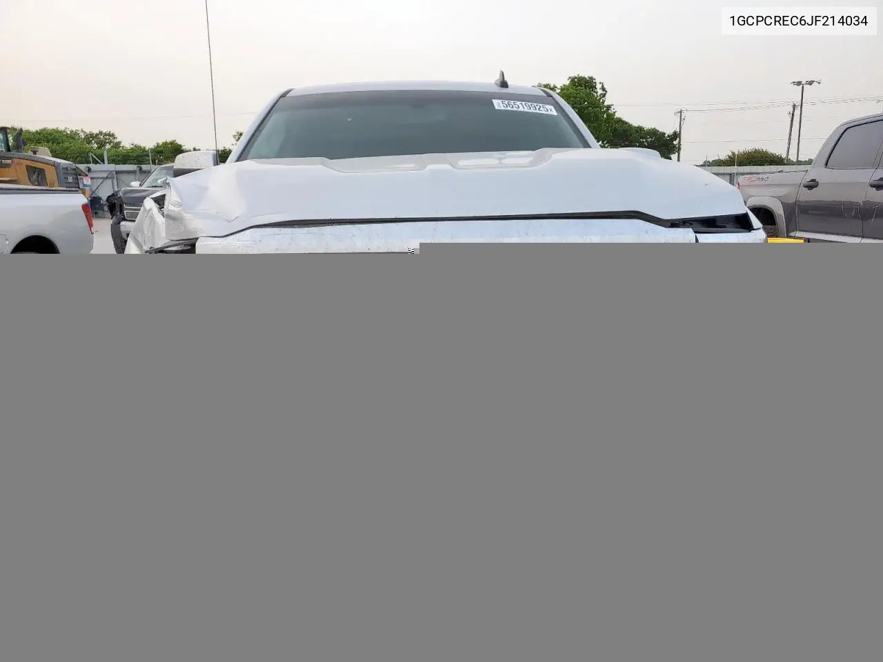 2018 Chevrolet Silverado C1500 Lt VIN: 1GCPCREC6JF214034 Lot: 56519925