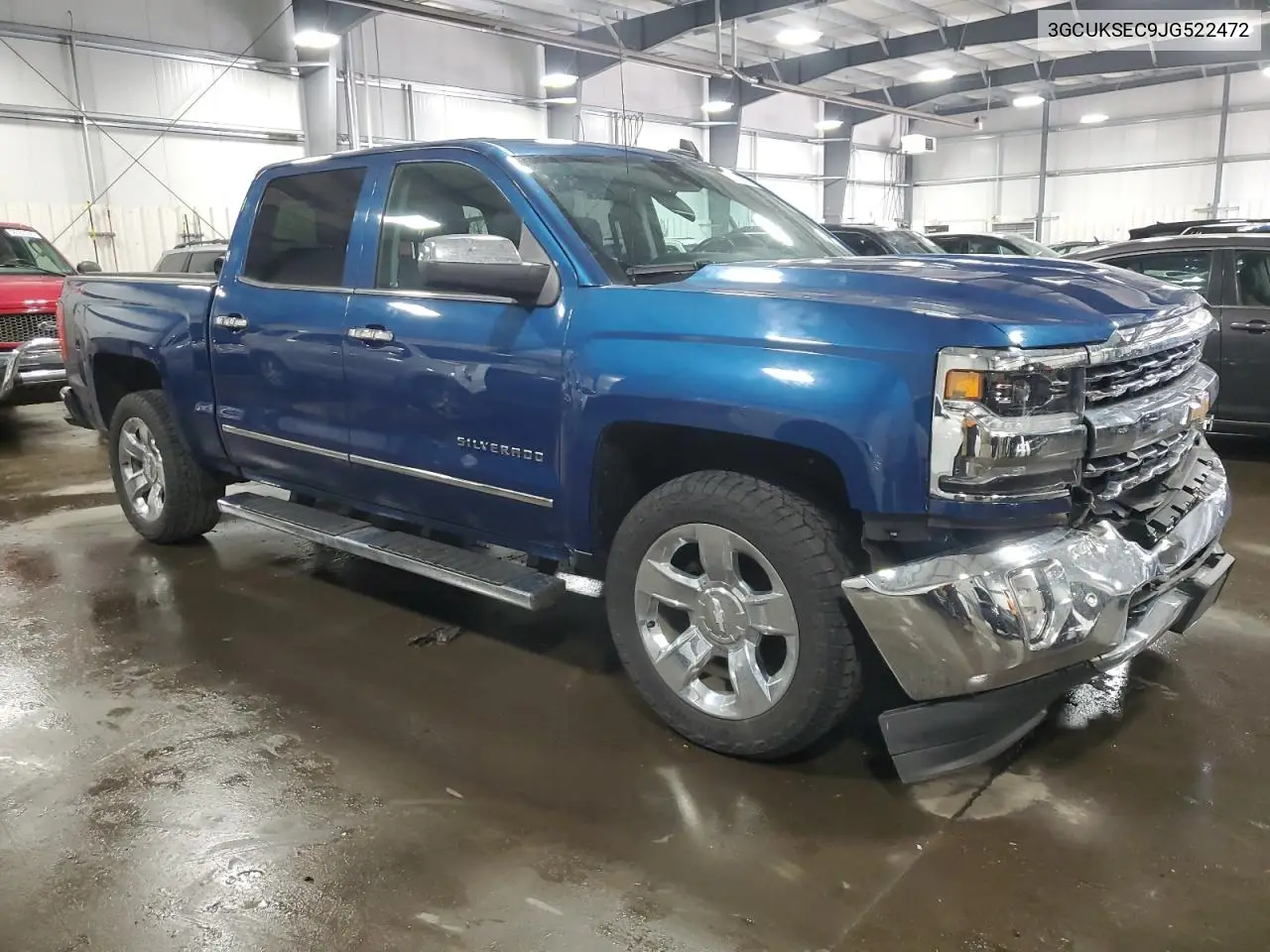 2018 Chevrolet Silverado K1500 Ltz VIN: 3GCUKSEC9JG522472 Lot: 56525105