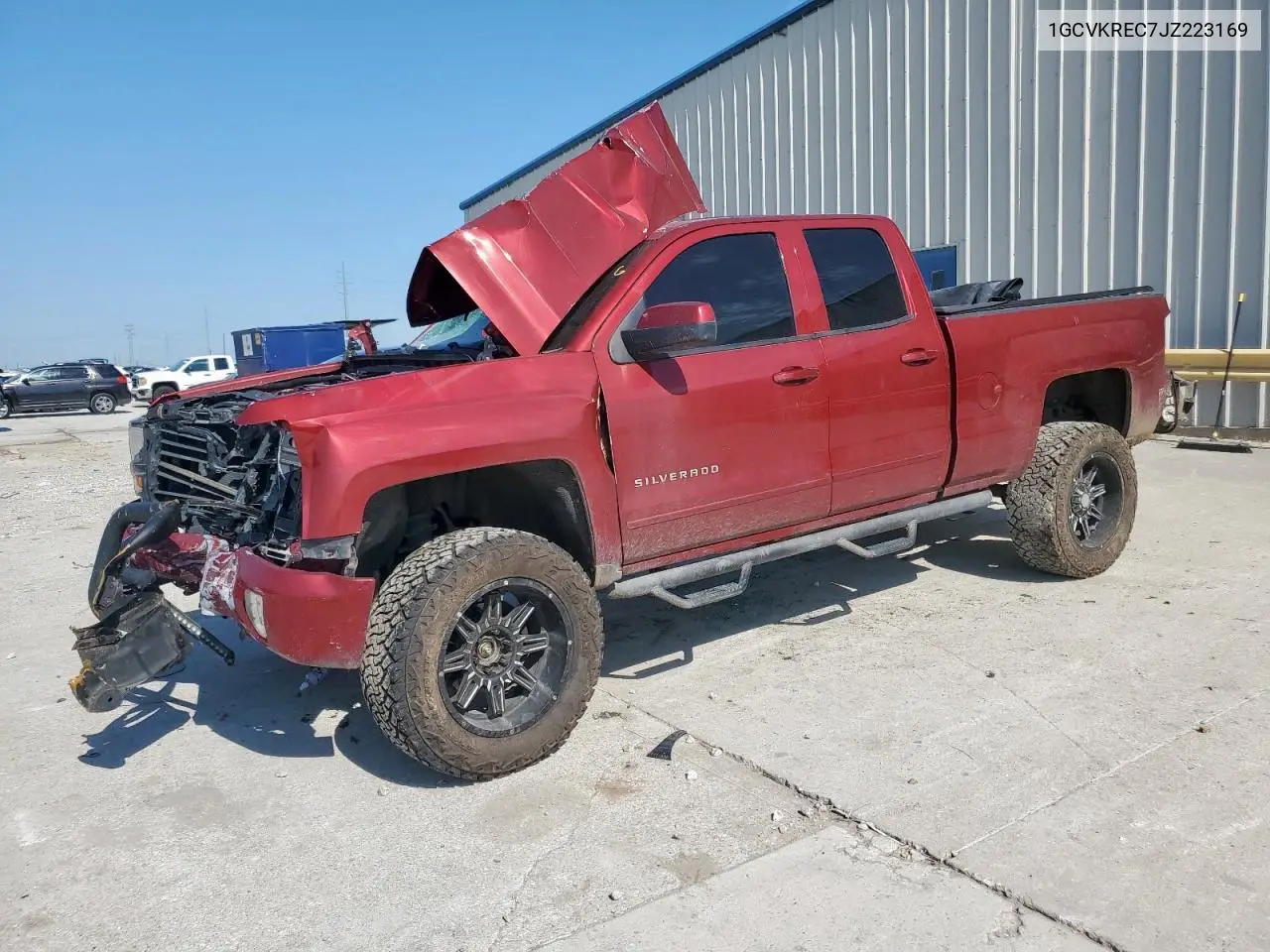 2018 Chevrolet Silverado K1500 Lt VIN: 1GCVKREC7JZ223169 Lot: 56739595