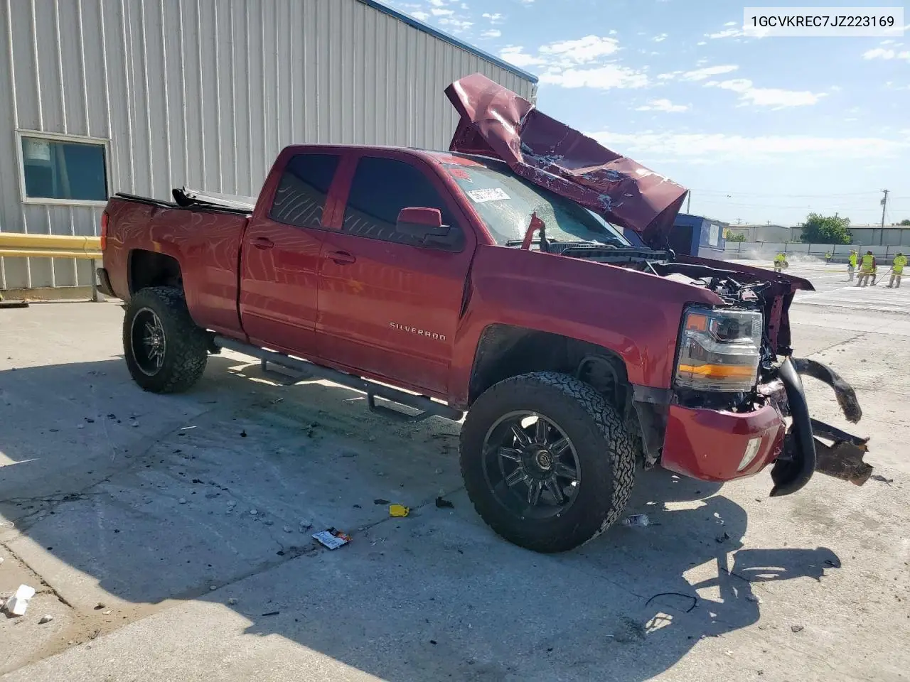 2018 Chevrolet Silverado K1500 Lt VIN: 1GCVKREC7JZ223169 Lot: 56739595