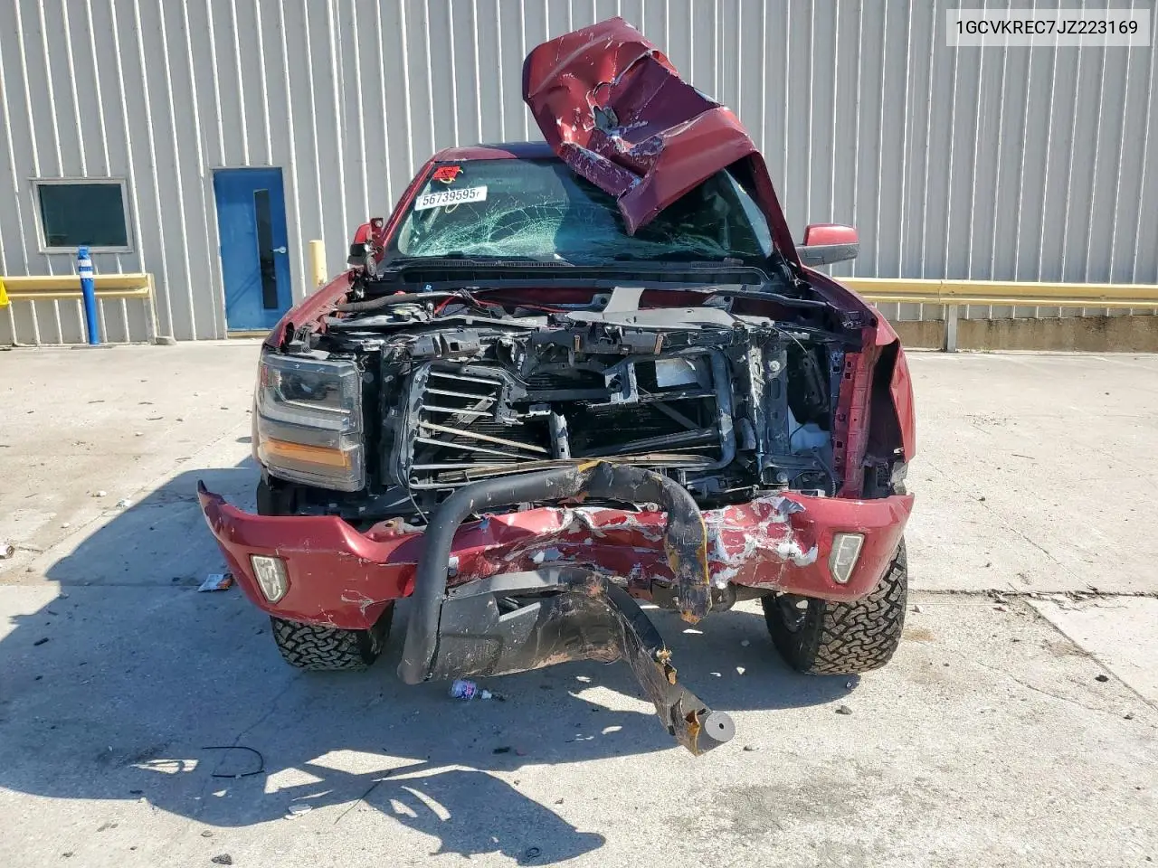 2018 Chevrolet Silverado K1500 Lt VIN: 1GCVKREC7JZ223169 Lot: 56739595