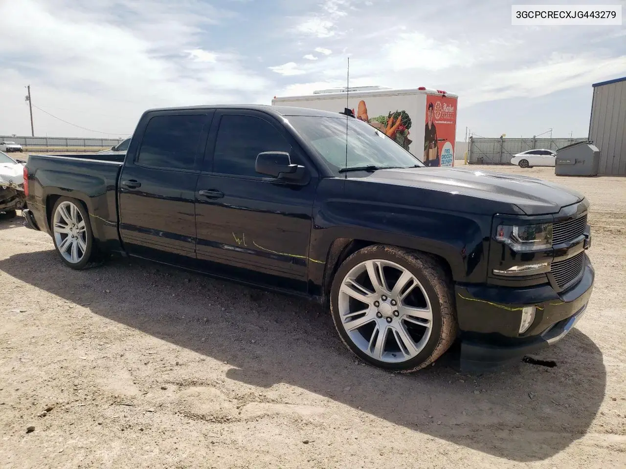 2018 Chevrolet Silverado C1500 Lt VIN: 3GCPCRECXJG443279 Lot: 56750505