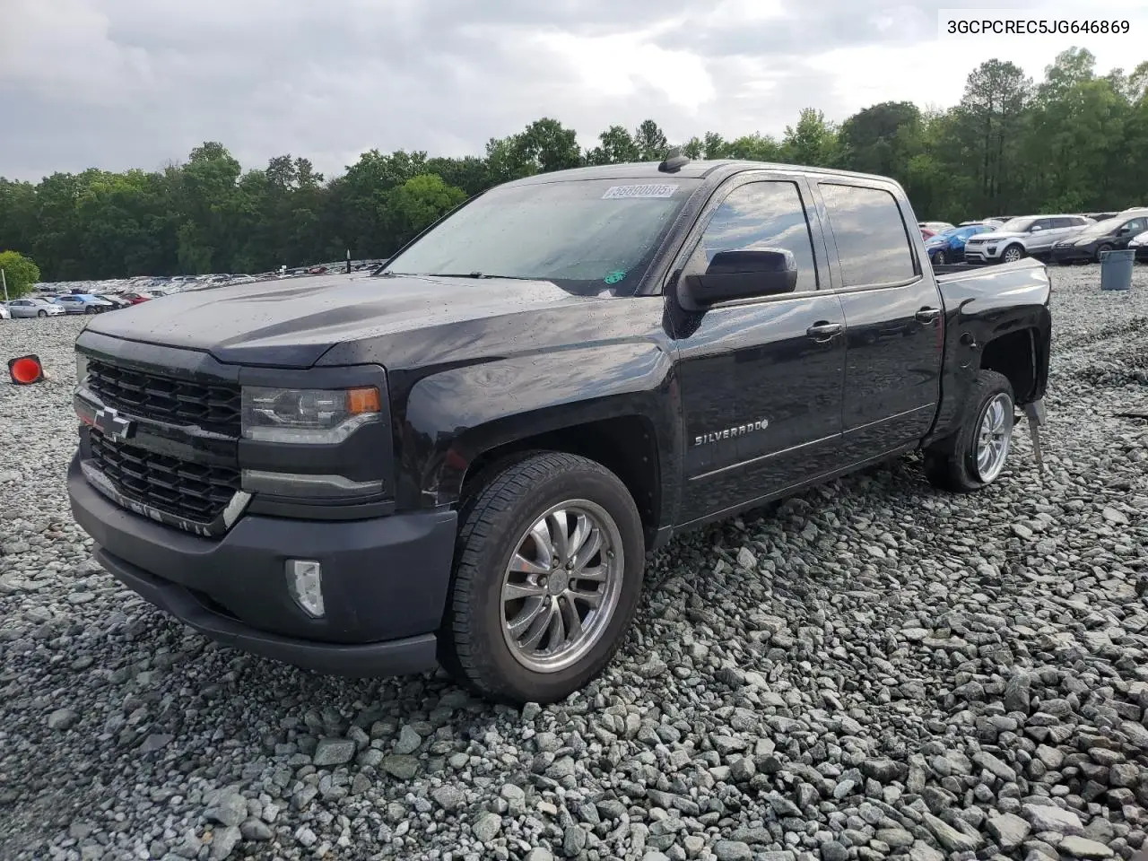 2018 Chevrolet Silverado C1500 Lt VIN: 3GCPCREC5JG646869 Lot: 56890805