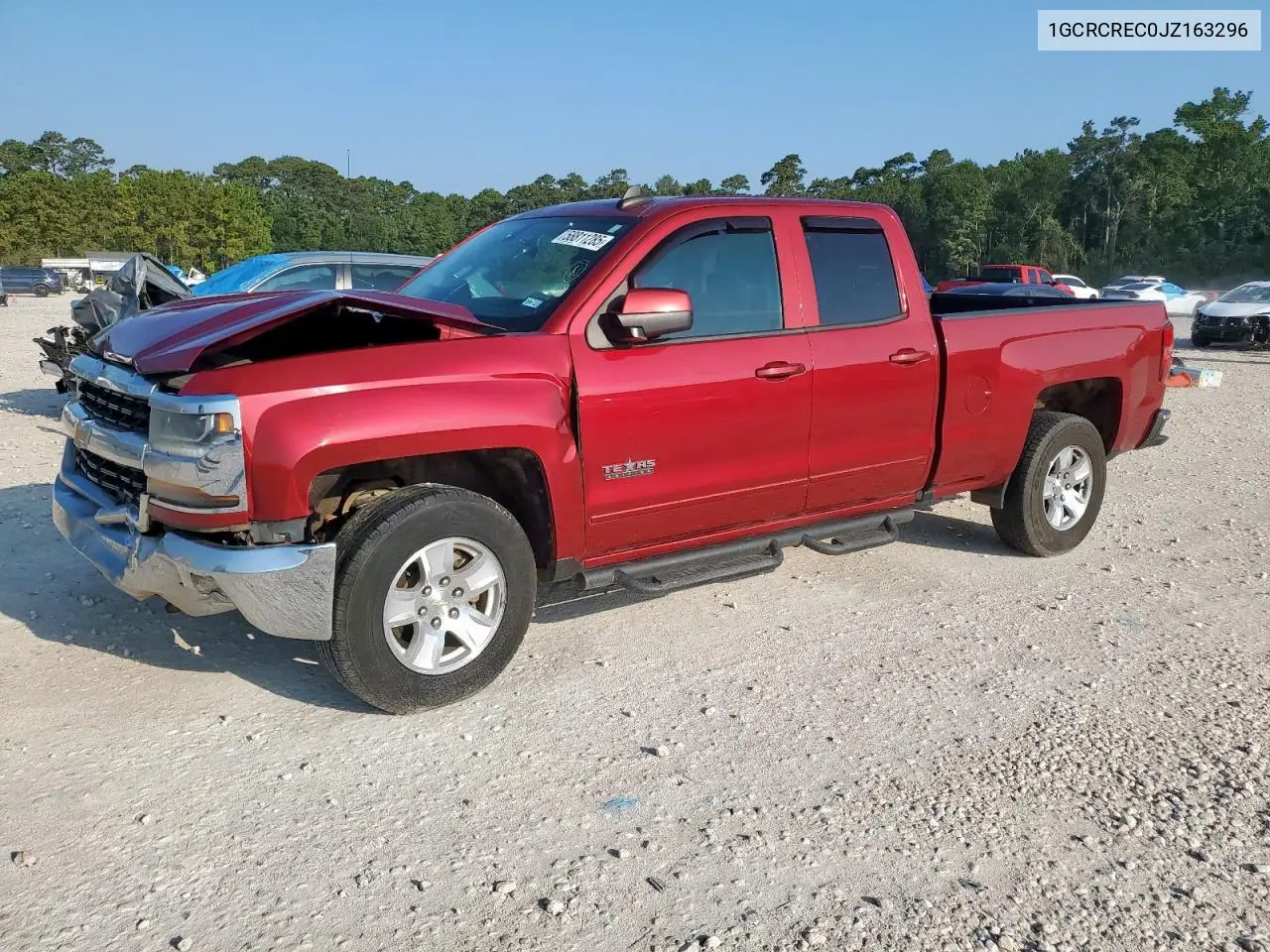 2018 Chevrolet Silverado C1500 Lt VIN: 1GCRCREC0JZ163296 Lot: 58811285