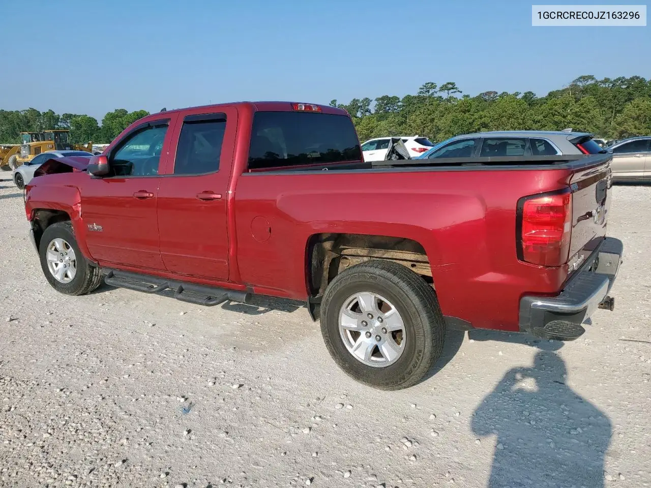 2018 Chevrolet Silverado C1500 Lt VIN: 1GCRCREC0JZ163296 Lot: 58811285
