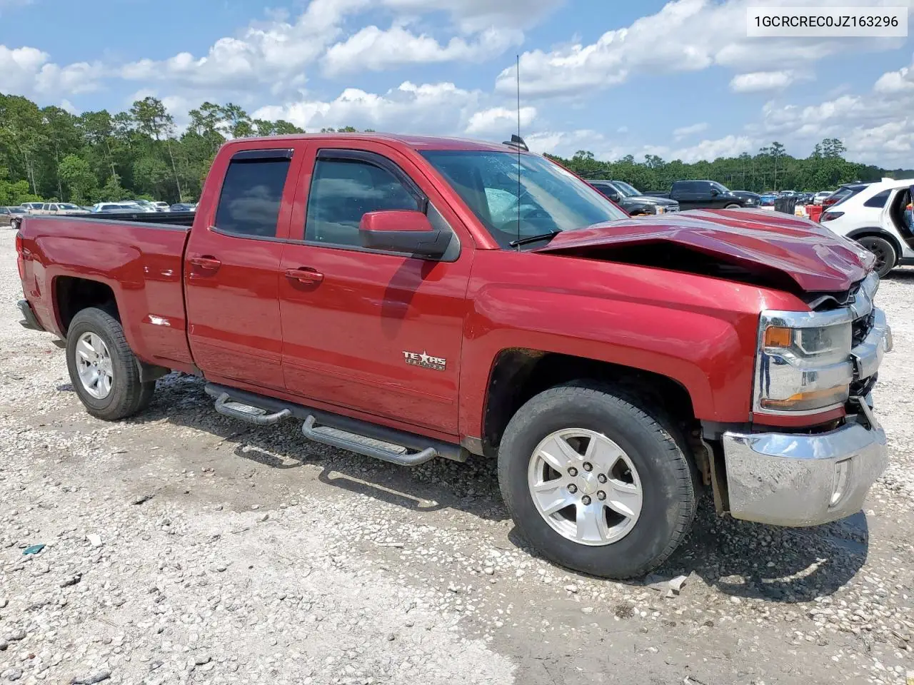 2018 Chevrolet Silverado C1500 Lt VIN: 1GCRCREC0JZ163296 Lot: 58811285