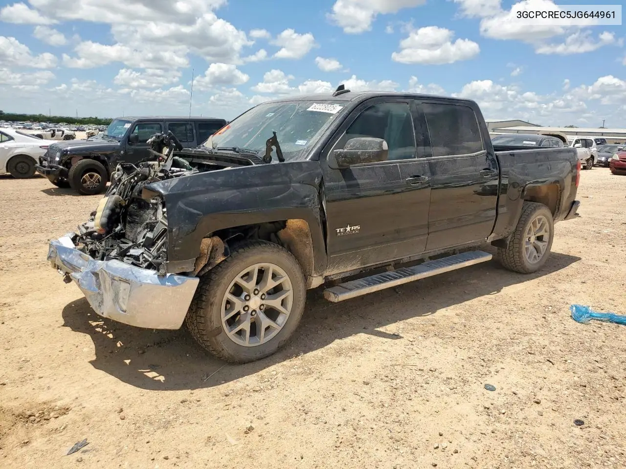 2018 Chevrolet Silverado C1500 Lt VIN: 3GCPCREC5JG644961 Lot: 62228025