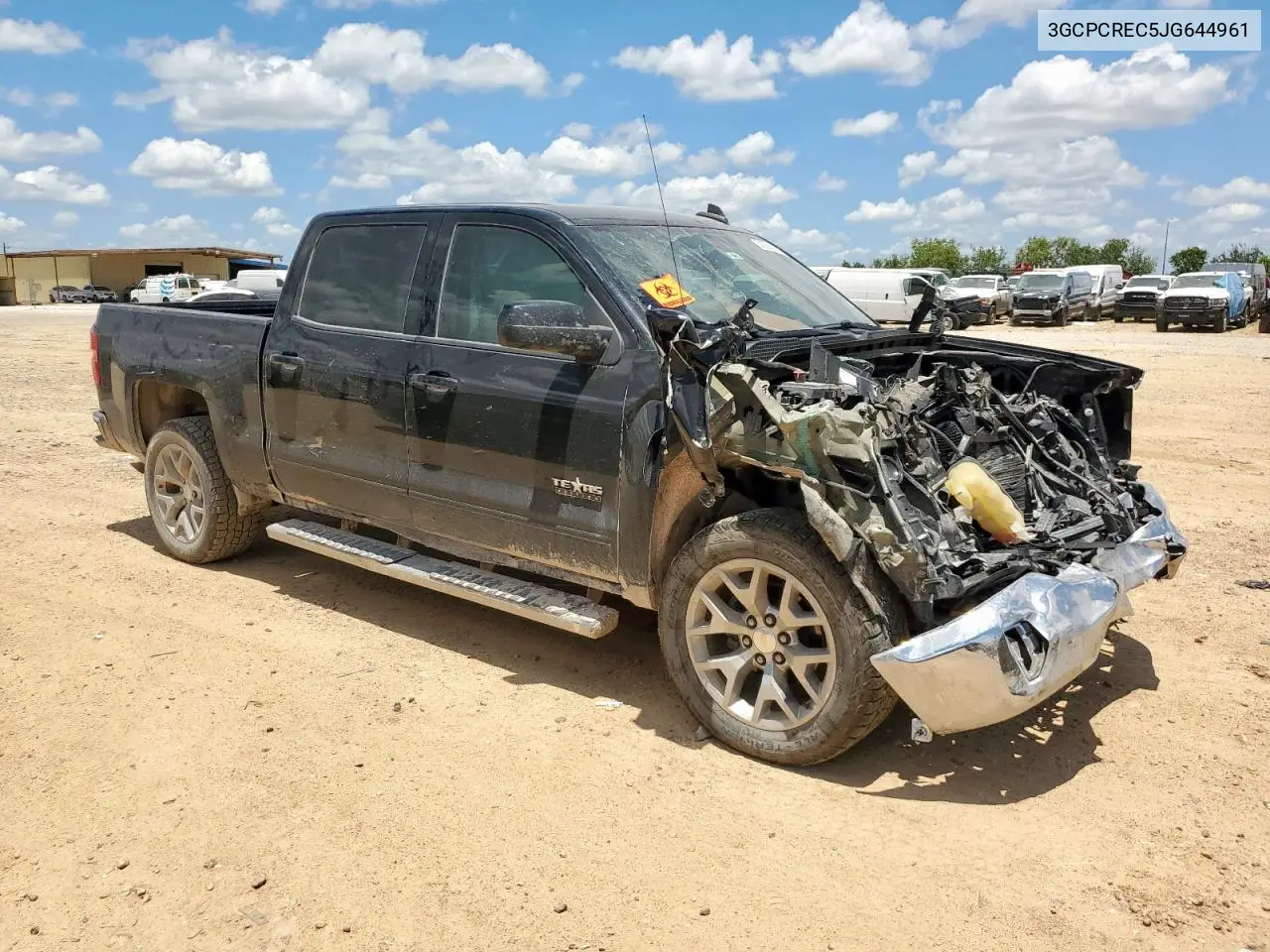 2018 Chevrolet Silverado C1500 Lt VIN: 3GCPCREC5JG644961 Lot: 62228025