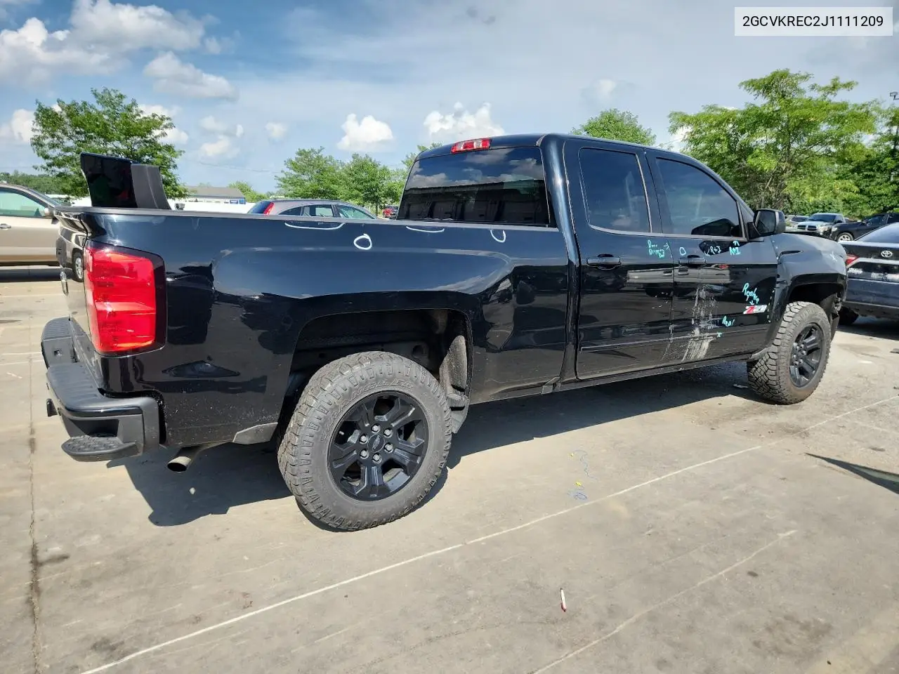 2018 Chevrolet Silverado K1500 Lt VIN: 2GCVKREC2J1111209 Lot: 62512975
