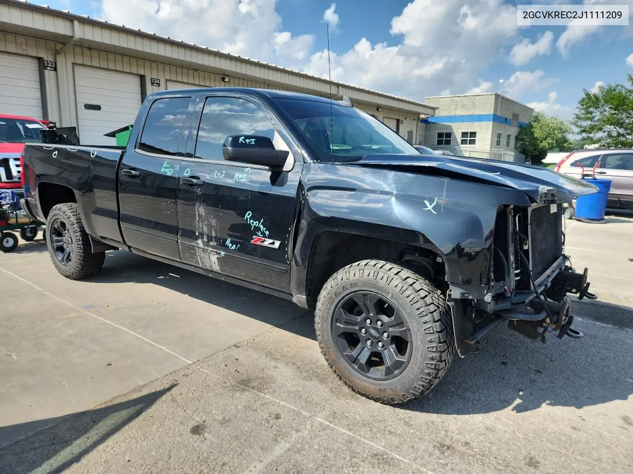 2018 Chevrolet Silverado K1500 Lt VIN: 2GCVKREC2J1111209 Lot: 62512975