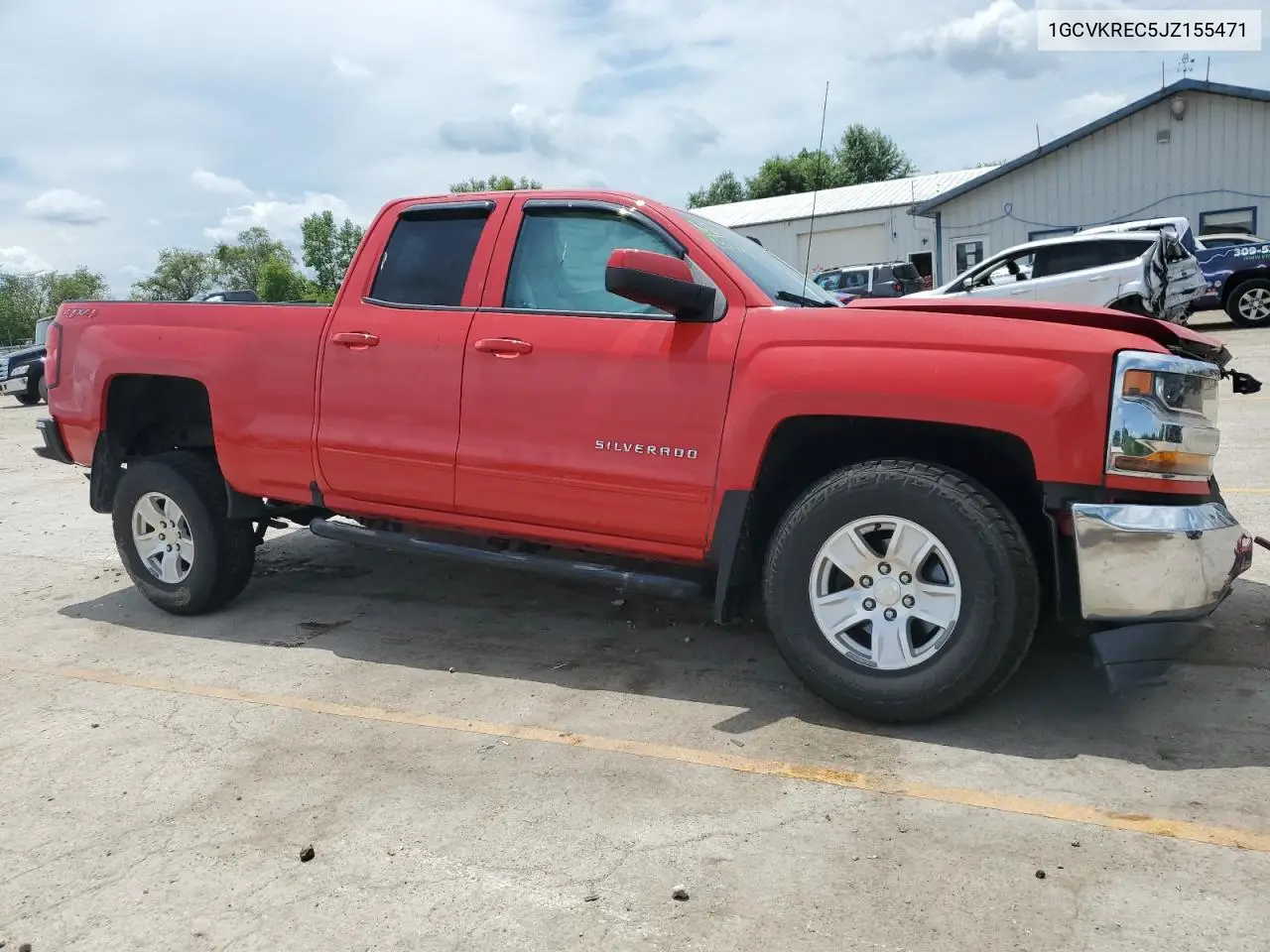 2018 Chevrolet Silverado K1500 Lt VIN: 1GCVKREC5JZ155471 Lot: 62677355