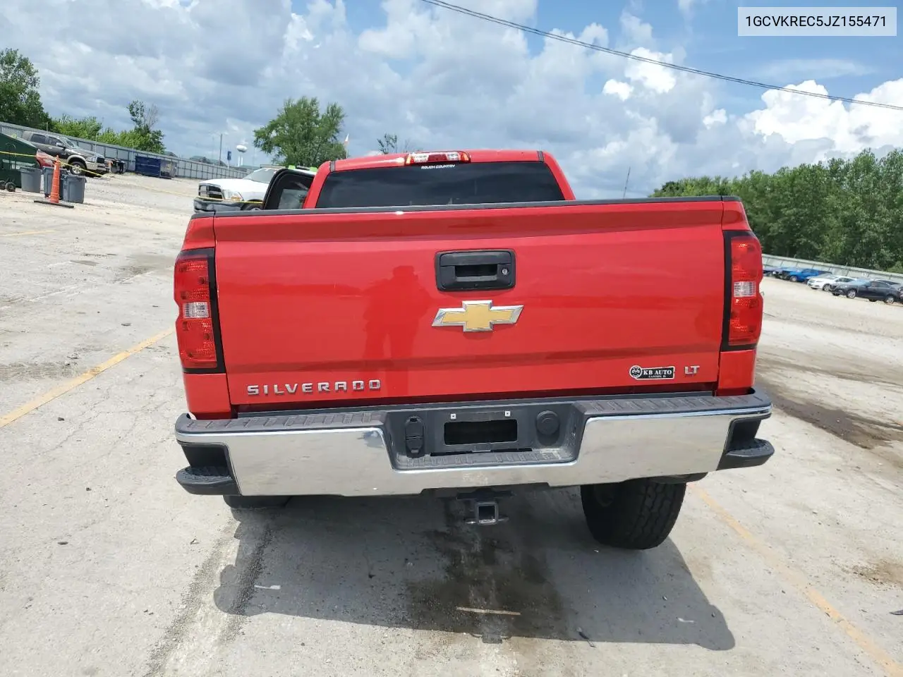 2018 Chevrolet Silverado K1500 Lt VIN: 1GCVKREC5JZ155471 Lot: 62677355
