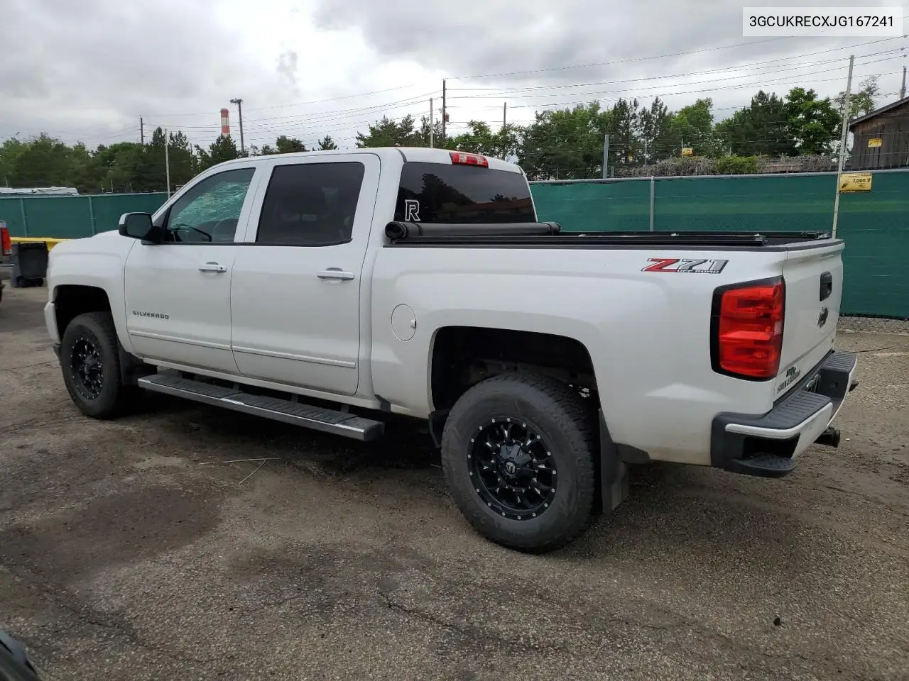 2018 Chevrolet Silverado K1500 Lt VIN: 3GCUKRECXJG167241 Lot: 62919915
