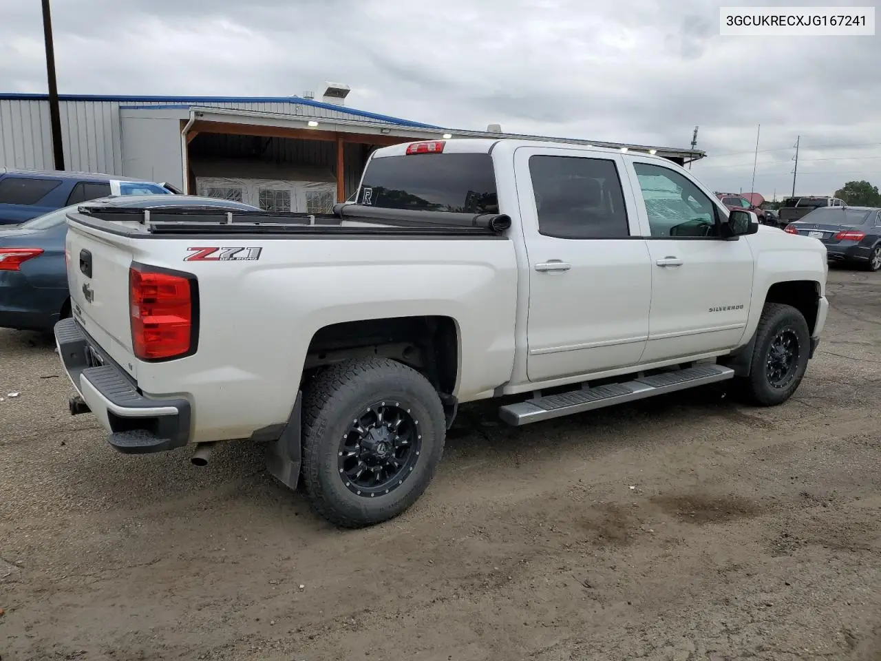 2018 Chevrolet Silverado K1500 Lt VIN: 3GCUKRECXJG167241 Lot: 62919915