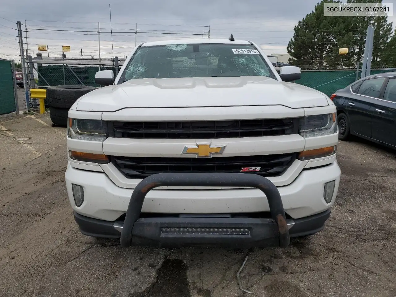 2018 Chevrolet Silverado K1500 Lt VIN: 3GCUKRECXJG167241 Lot: 62919915